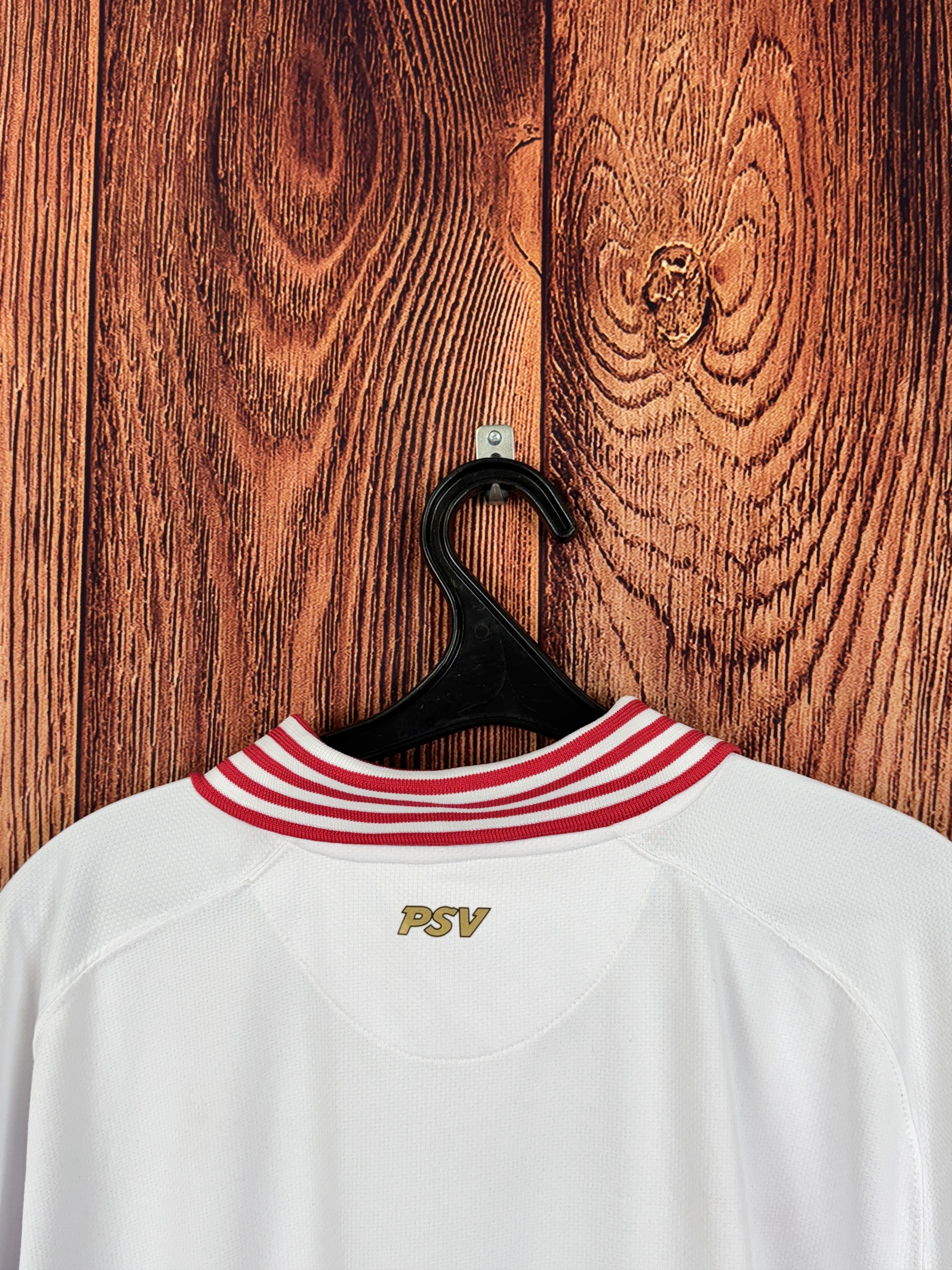 Nike 2007-2008 PSV NIKE Away White Football Soccer Jersey Kit Size US XL / EU 56 / 4 - 11 Thumbnail