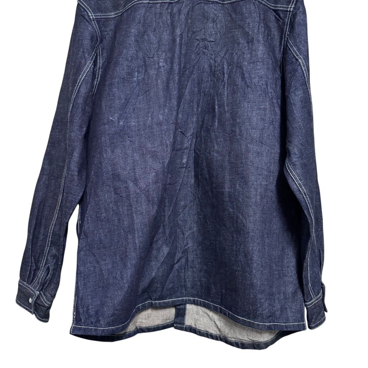 West Coast Choppers West Coast Choppers Pearl Snap Western Denim Shirt Heavy Size US XXL / EU 58 / 5 - 9 Thumbnail