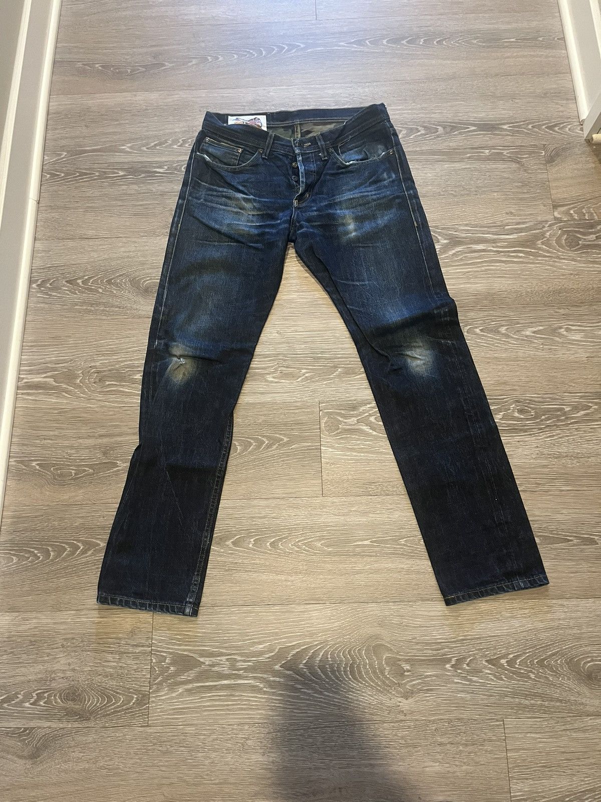 Naked & Famous Naked and famous “street fighter” selvedge denim Size US 33 - 1 Thumbnail