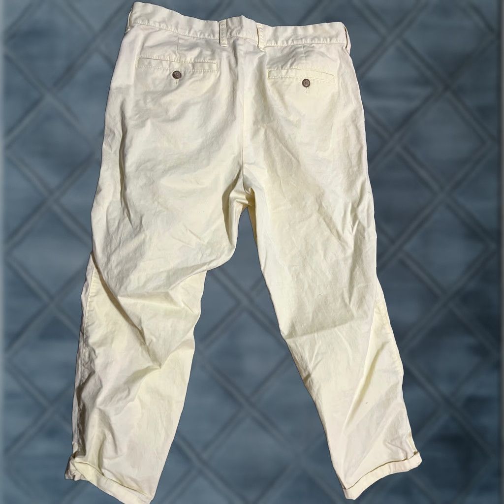 Gap GAP Women's 12 Regular Bootcut Chino Stretch Pants Yellow Colorful Size 34" / US 12 / IT 48 - 1 Thumbnail