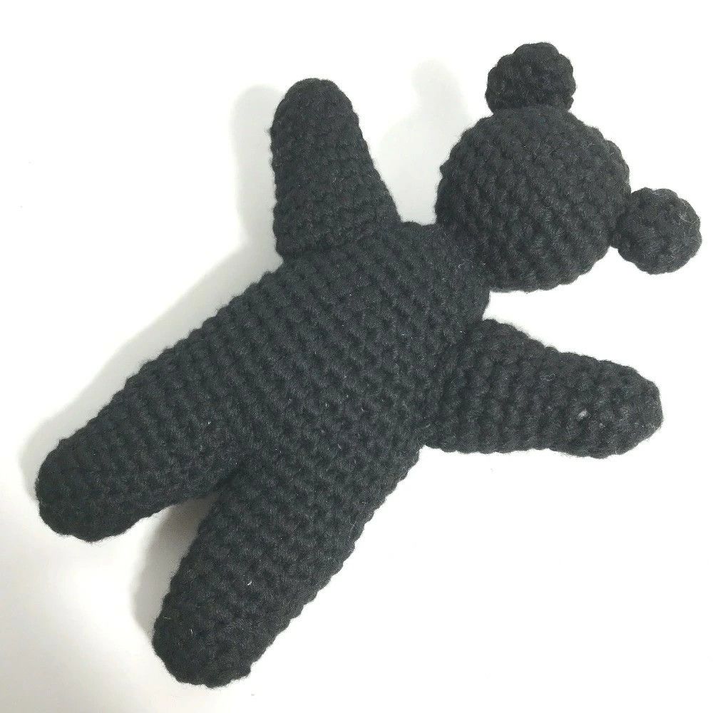 Chrome Hearts CHROME HEARTS Mini Teddy Bear Doll Black One Size Size ONE SIZE - 5 Thumbnail