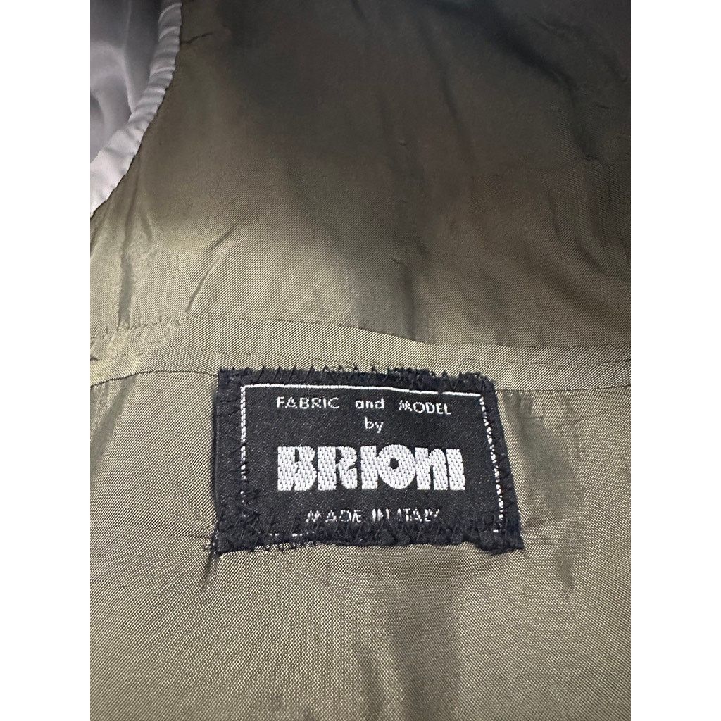Brioni Vintage Brioni khaki tan wool two button blazer size 40R Size 40R - 4 Thumbnail