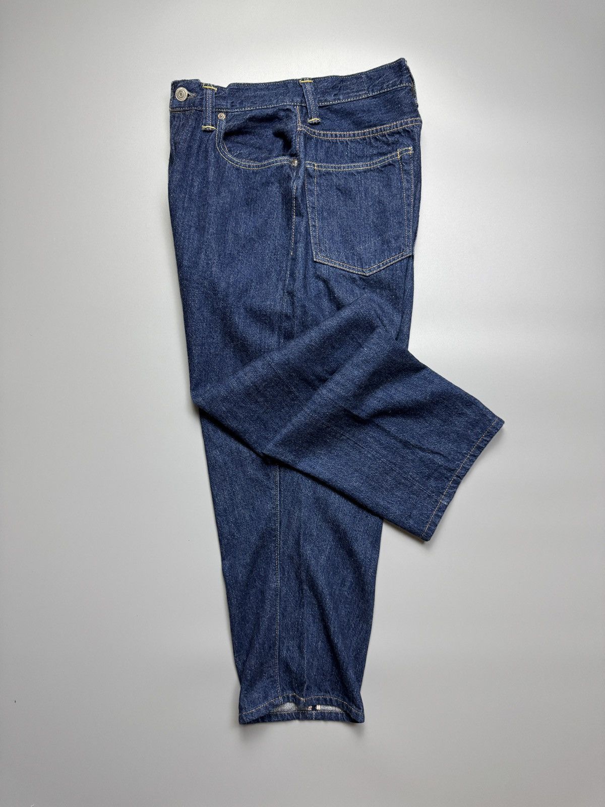 Beams Plus × Orslow Orslow x Beams Japan - Selvedge 701ZBB Blue Denim Pants Size US 26 / EU 42 - 7 Thumbnail