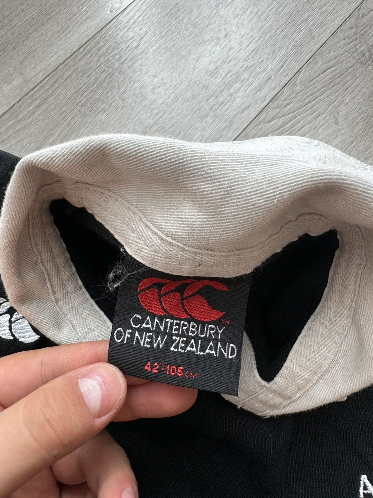 Canterbury of New Zealand × Vintage Vintage NEW ZEALAND ALL BLACK Steinlager Rugby Jersey Shirt Size US L / EU 52-54 / 3 - 6 Thumbnail