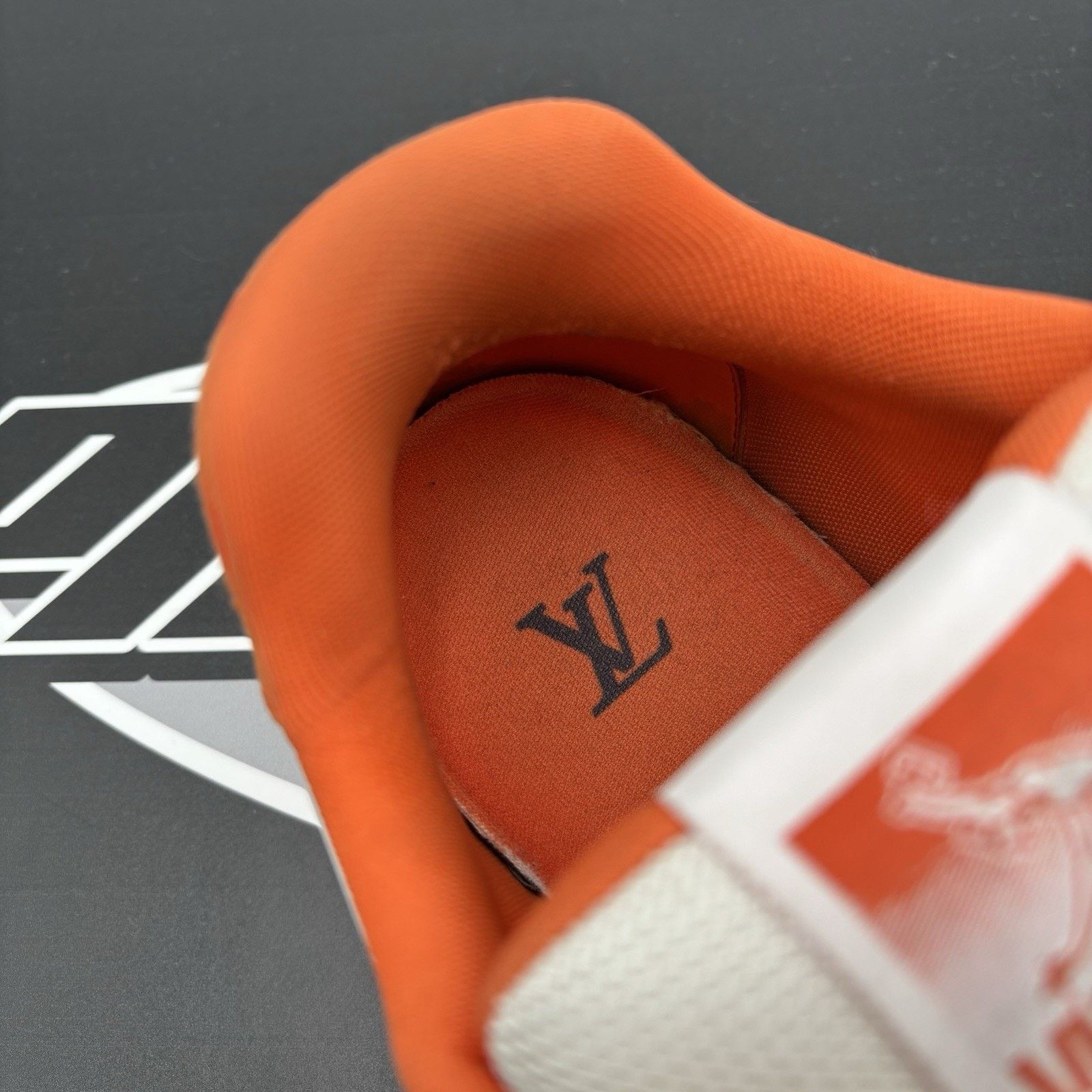 Louis Vuitton Louis Vuitton Trainer Strap ' Orange ' | GREAT CONDITION! Size US 10.5 / EU 43-44 - 16 Thumbnail