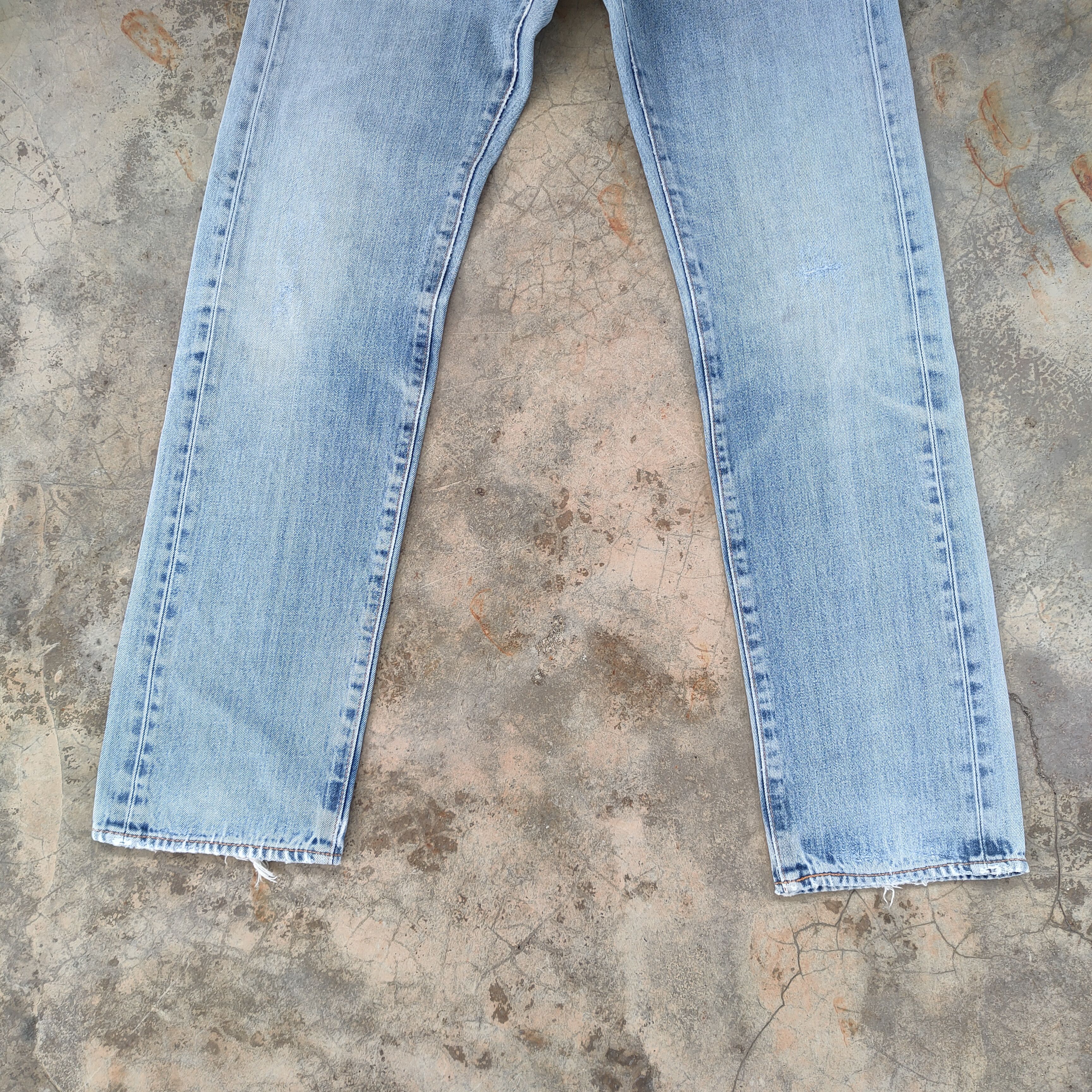Levi's Vintage Clothing # LEVI'S 505 VINTAGE MUD WASH BLUE JEANS DENIM PANTS Size US 30 / EU 46 - 3 Thumbnail