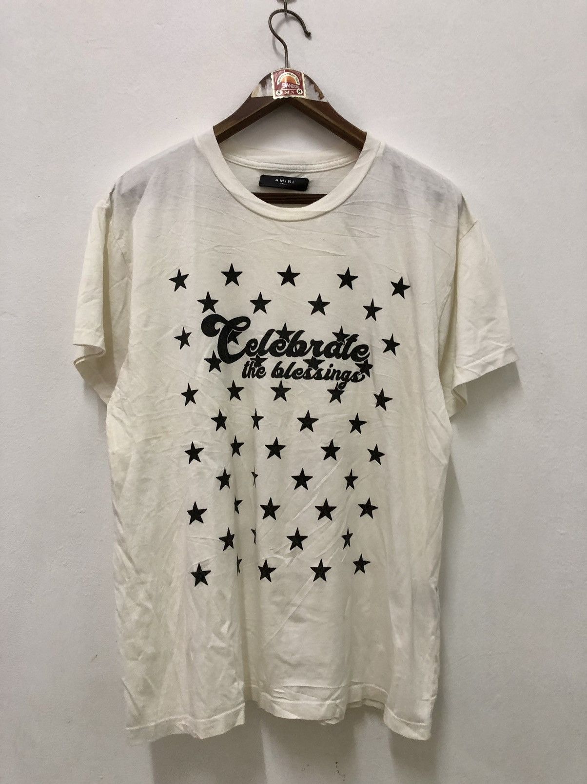 Amiri AMIRI ‘CELEBRATE THE BLESSING’ Size US S / EU 44-46 / 1 - 1 Thumbnail