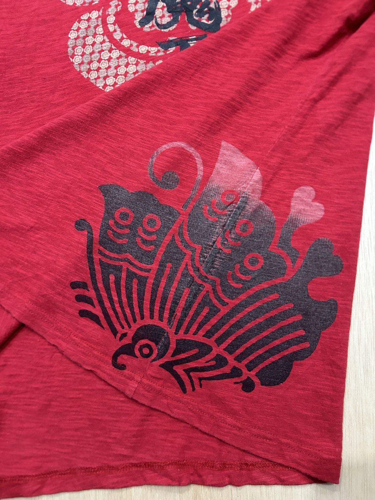 Japanese Brand Vintage Karakuri Sukajan Traditional Japan Tee Size US L / EU 52-54 / 3 - 6 Thumbnail