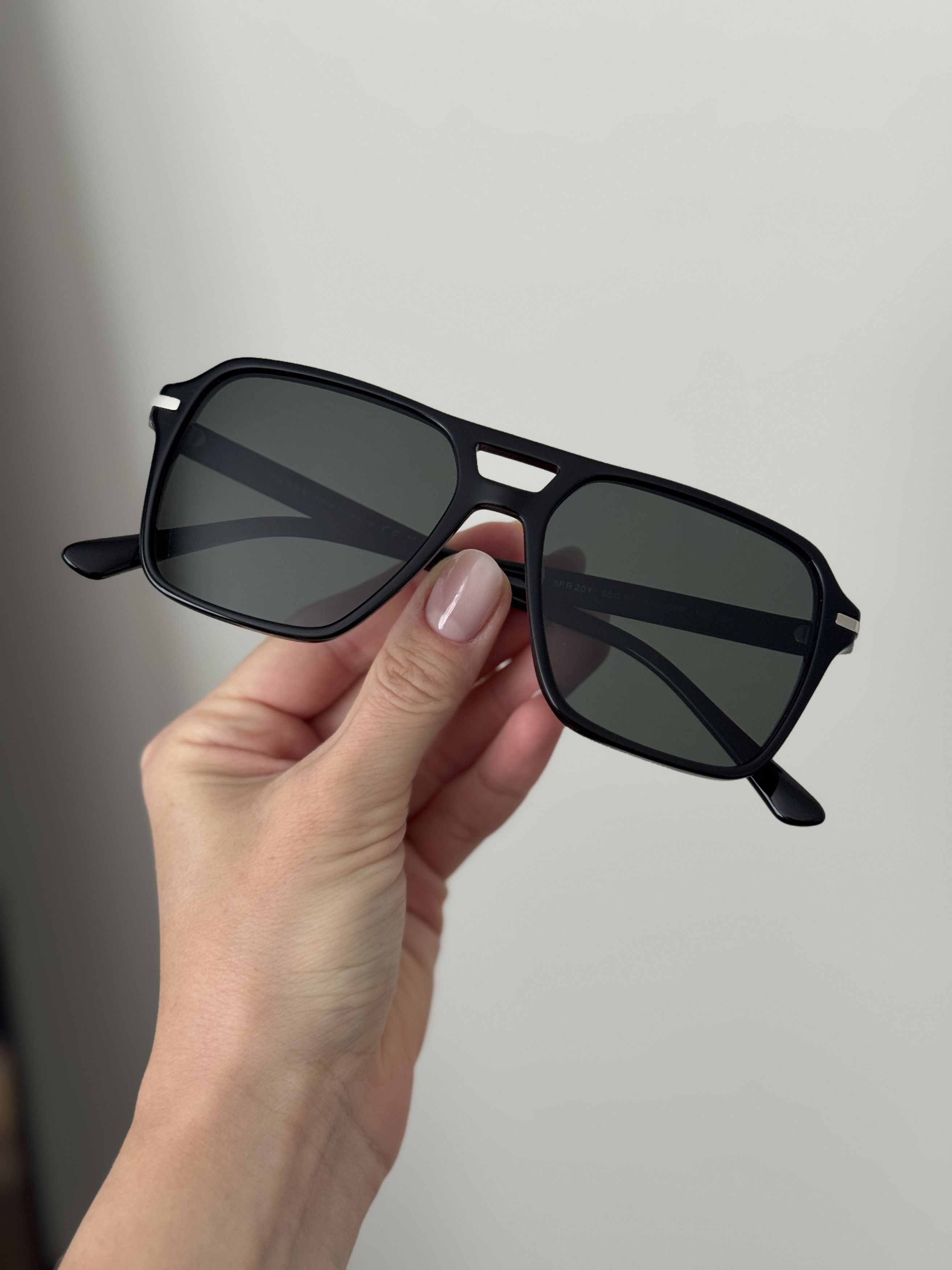 Prada Prada Men Sunglasses Pilot PR20YS 1AB03R NEW AUTHENTIC Size ONE SIZE - 2 Thumbnail