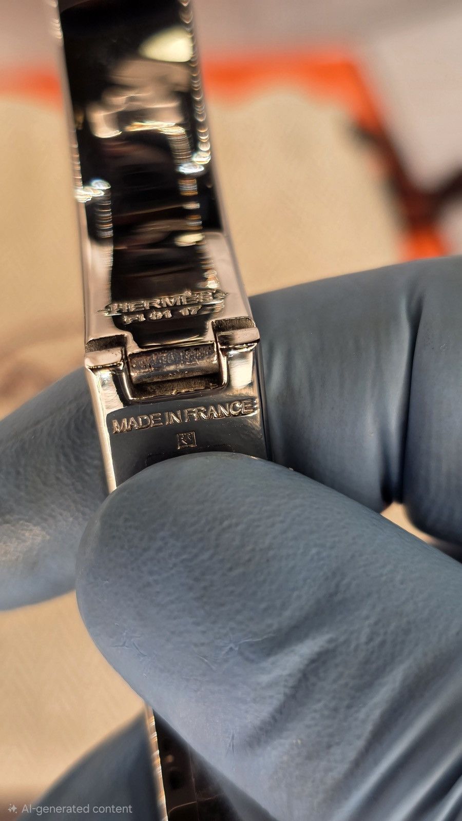 Hermes Hermes H Clic bracelet Size ONE SIZE - 8 Thumbnail