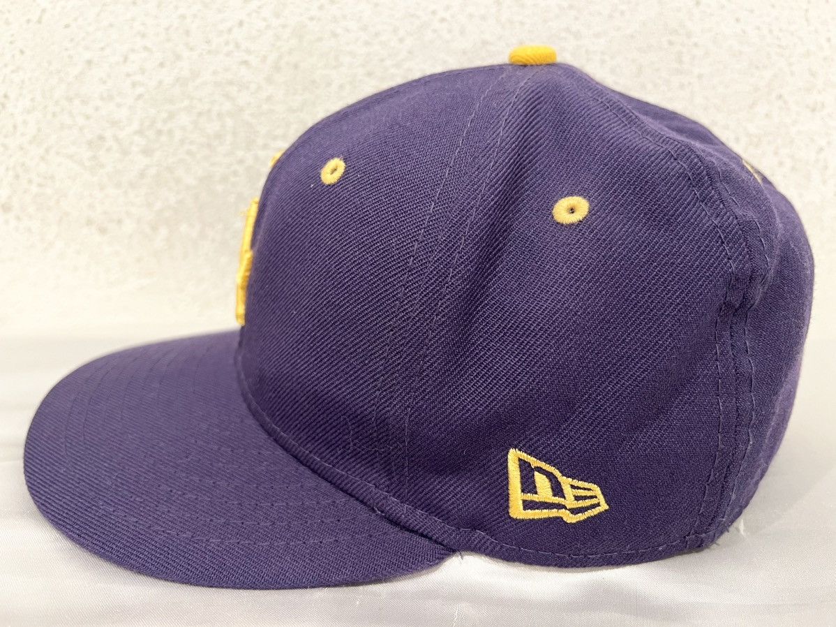 MLB × NBA × New Era LA Dodgers New Era Fitted Hat 7 1/4 Lakers Cap 59Fifty Size ONE SIZE - 2 Thumbnail
