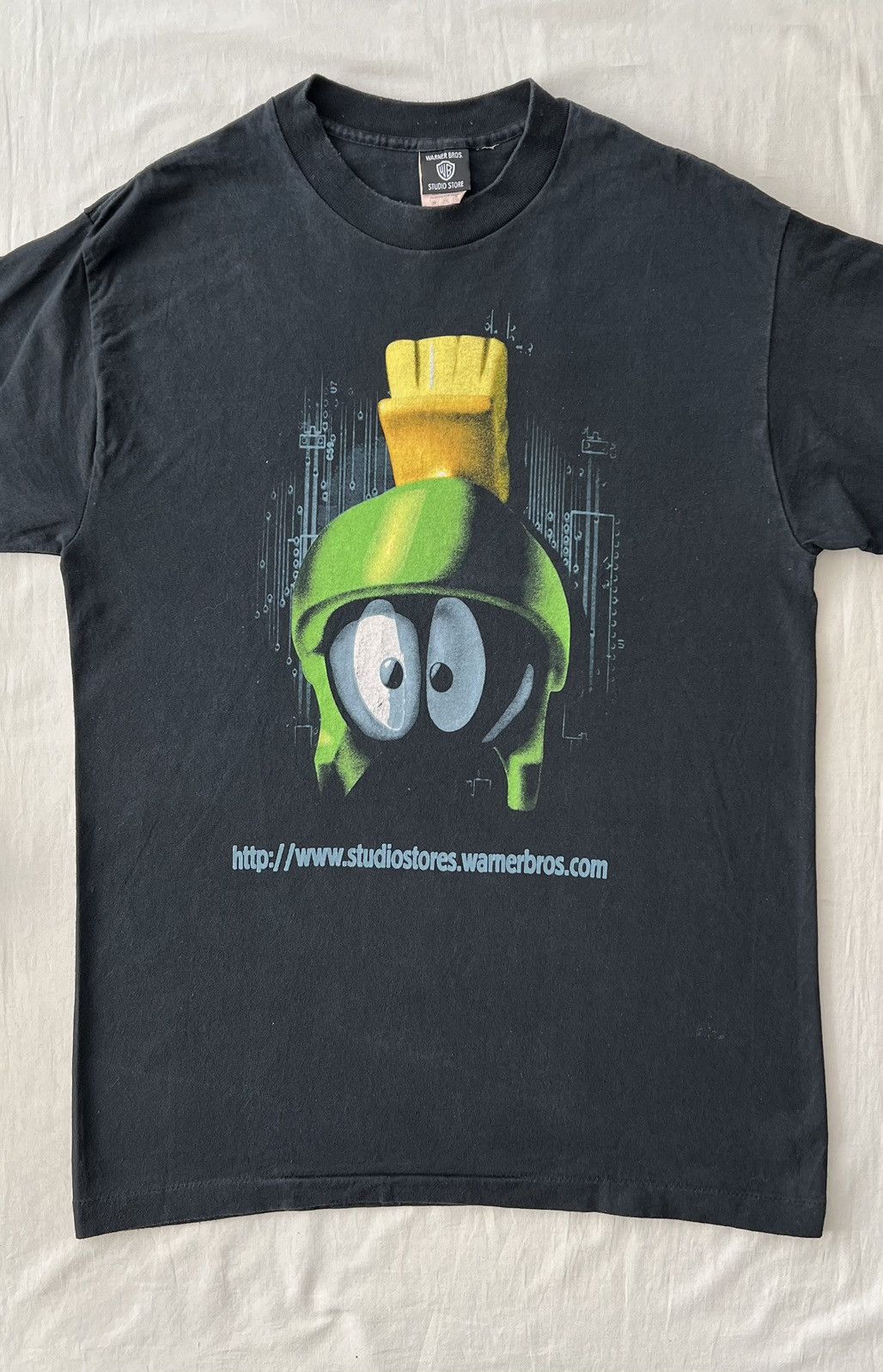 Cartoon Network Vintage 1995 Marvin the Martian Looney Tunes Cartoon T-shirt Size US L / EU 52-54 / 3 - 5 Thumbnail