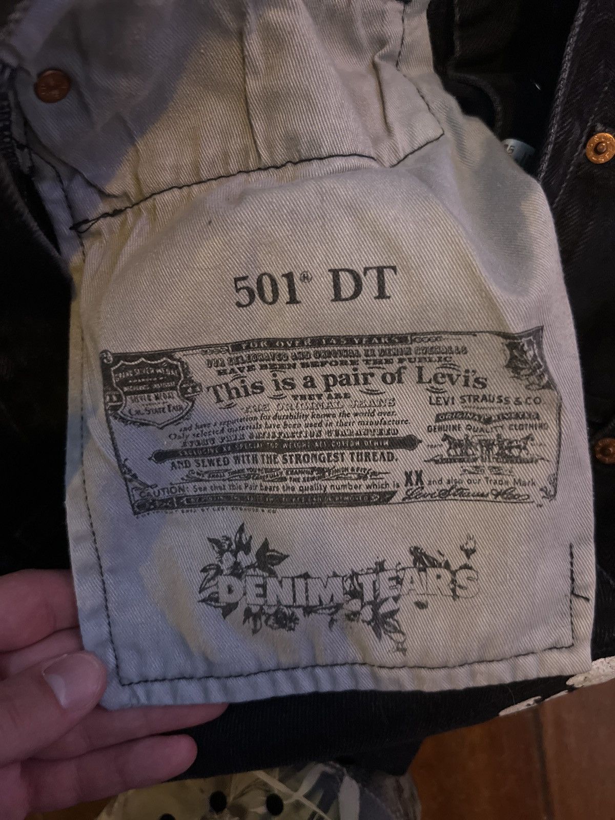 DENIM TEARS Denim tears Levi’s Size US 31 - 5 Thumbnail