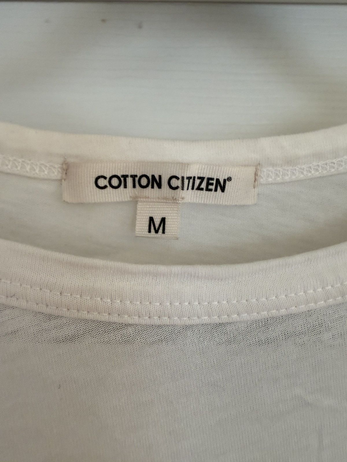 COTTONCITIZEN White Pocket T Size US M / EU 48-50 / 2 - 2 Thumbnail