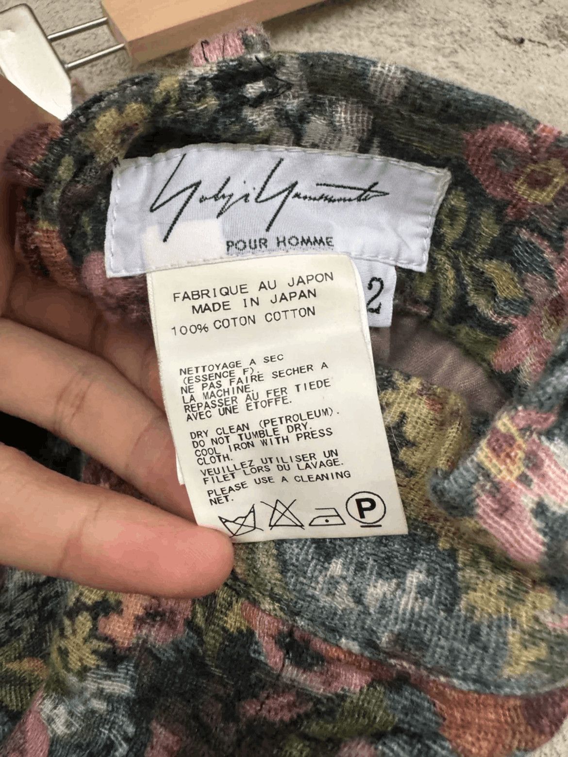 Yohji Yamamoto Sz 2 Yohji Yamamoto 93SS Flowers Print Trousers-2505 Size US 30 / EU 46 - 6 Thumbnail