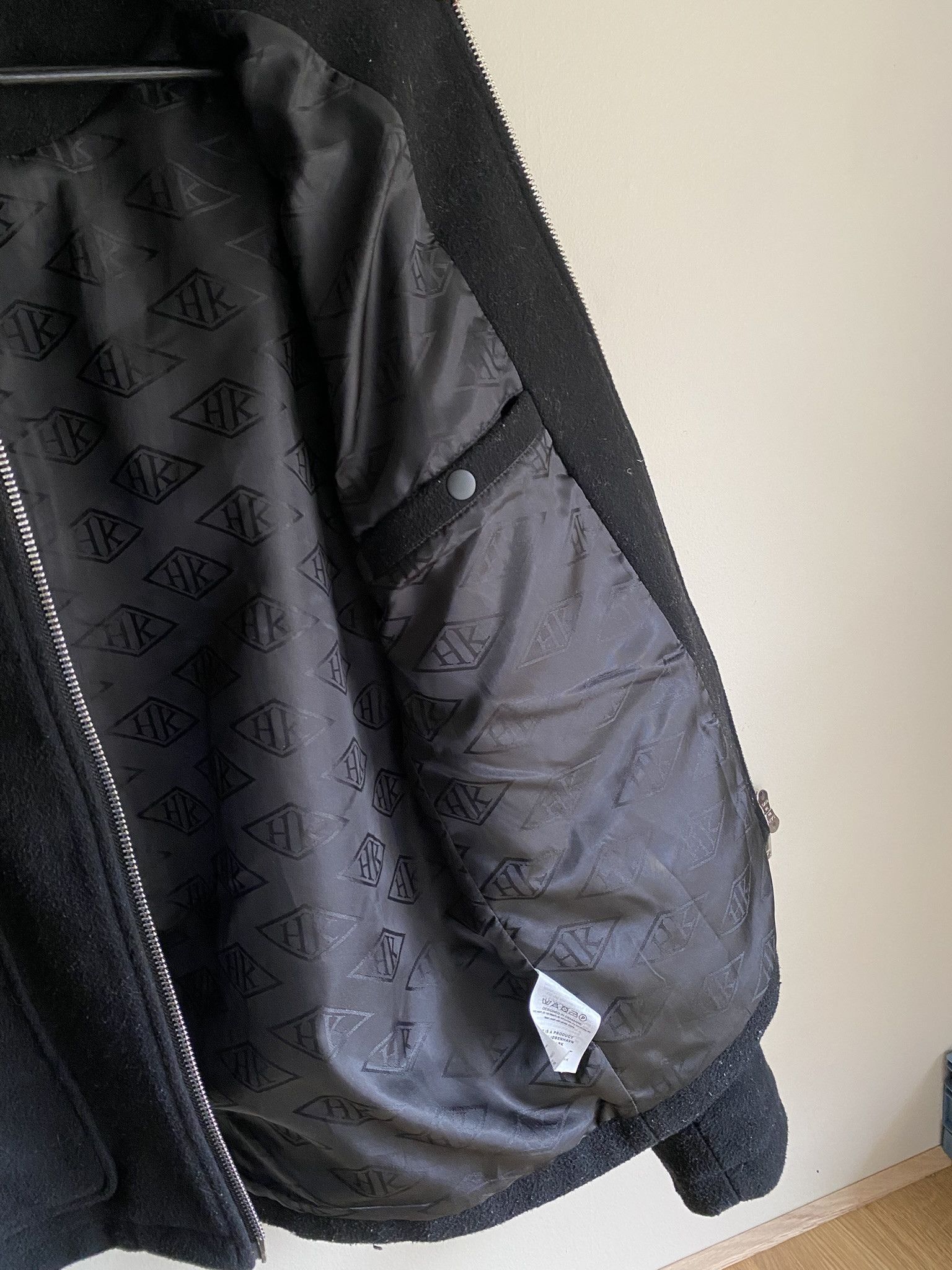 Acne Studios $810 - Zip Boxy Jacket - Black Wool Size US L / EU 52-54 / 3 - 8 Thumbnail
