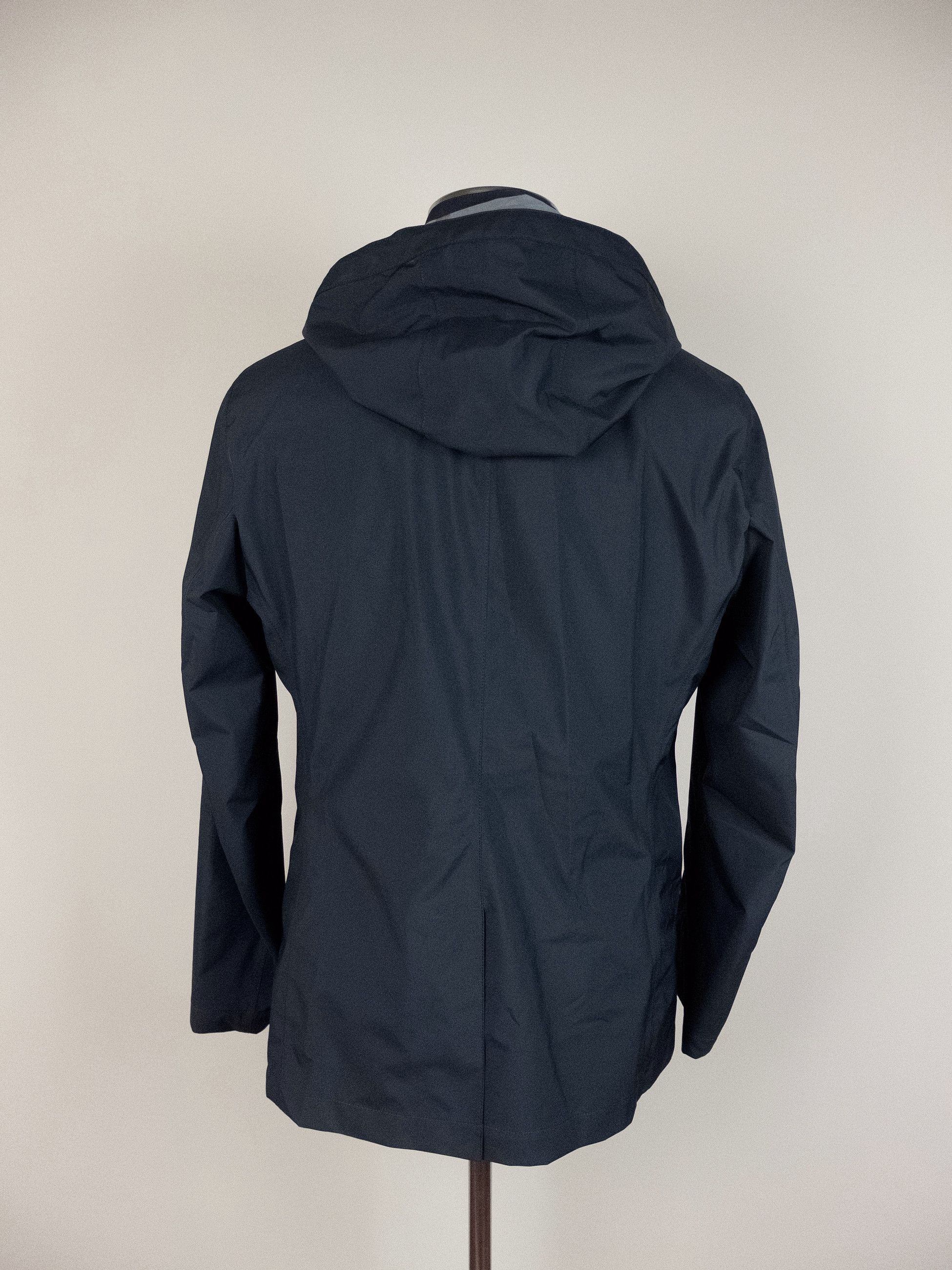 Montecore MONTECORE Italy dark blue hooded nylon jacket XL Size US XL / EU 56 / 4 - 2 Thumbnail