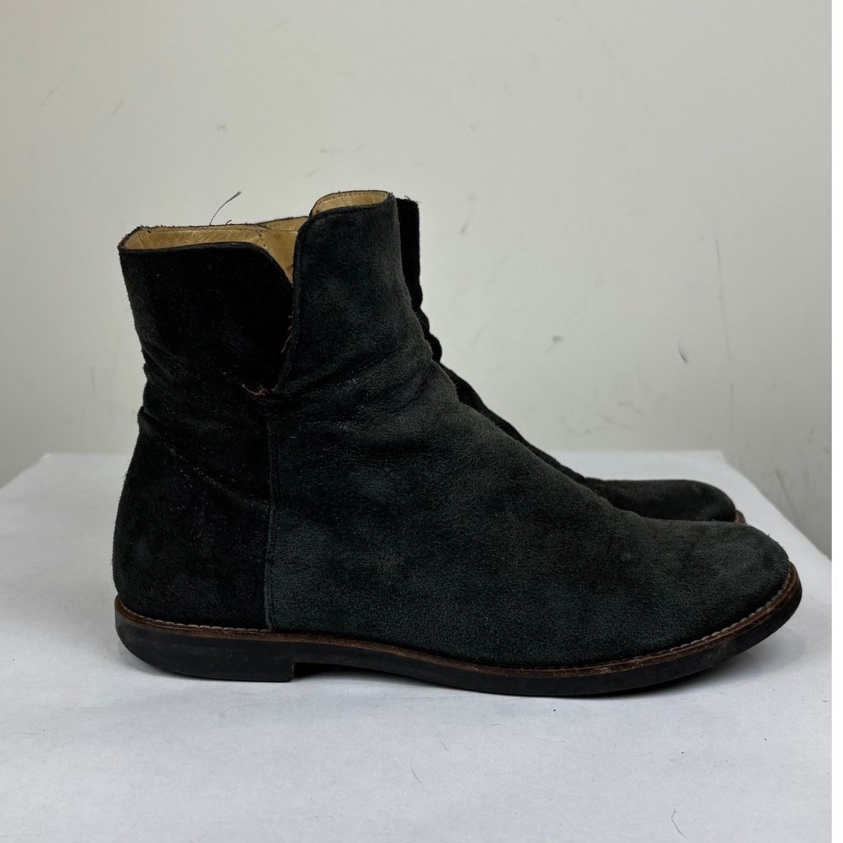 Maison Margiela MM6 Maison Margiela Suede Ankle Zip Boots Women's 38 US 8 Size US 8 / IT 38 - 3 Thumbnail
