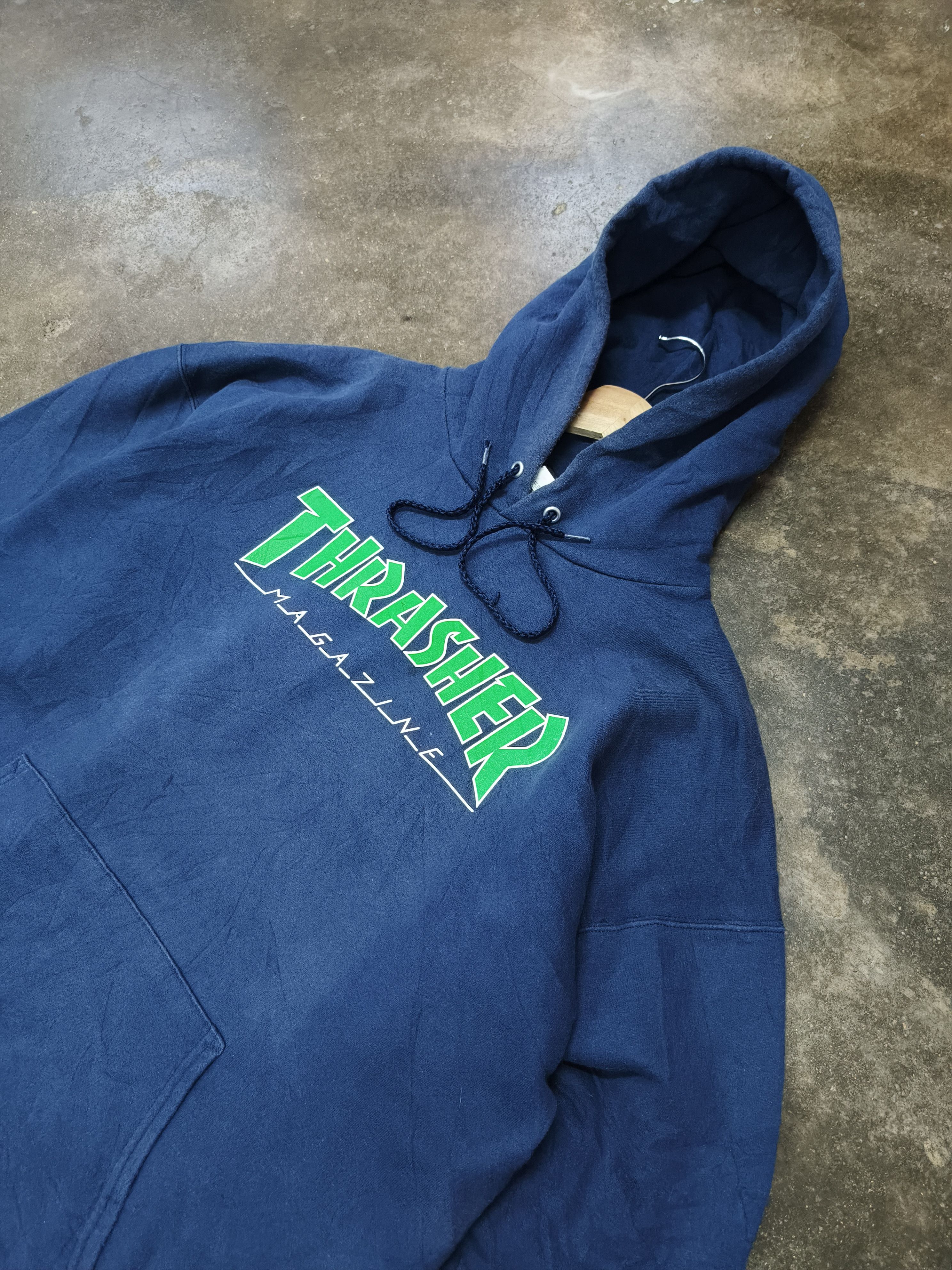 Thrasher VTG THRASHER MAGAZINE BIG LOGO HOODIE Size US L / EU 52-54 / 3 - 2 Thumbnail