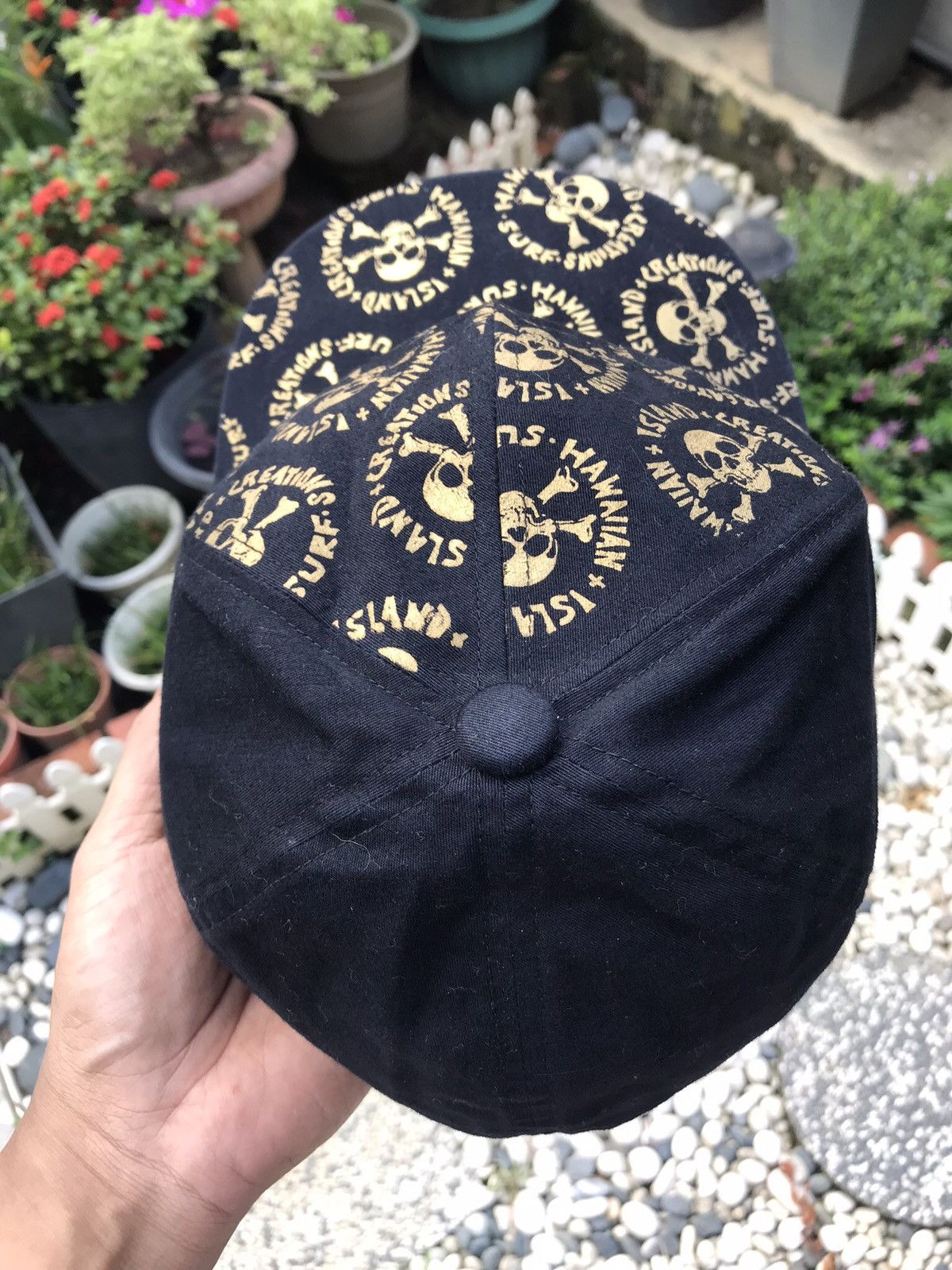 Japanese Brand VTG HIC HAWAIIAN ISLAND CREATIONS SURF CAP HAT 🇯🇵 Size ONE SIZE - 8 Thumbnail