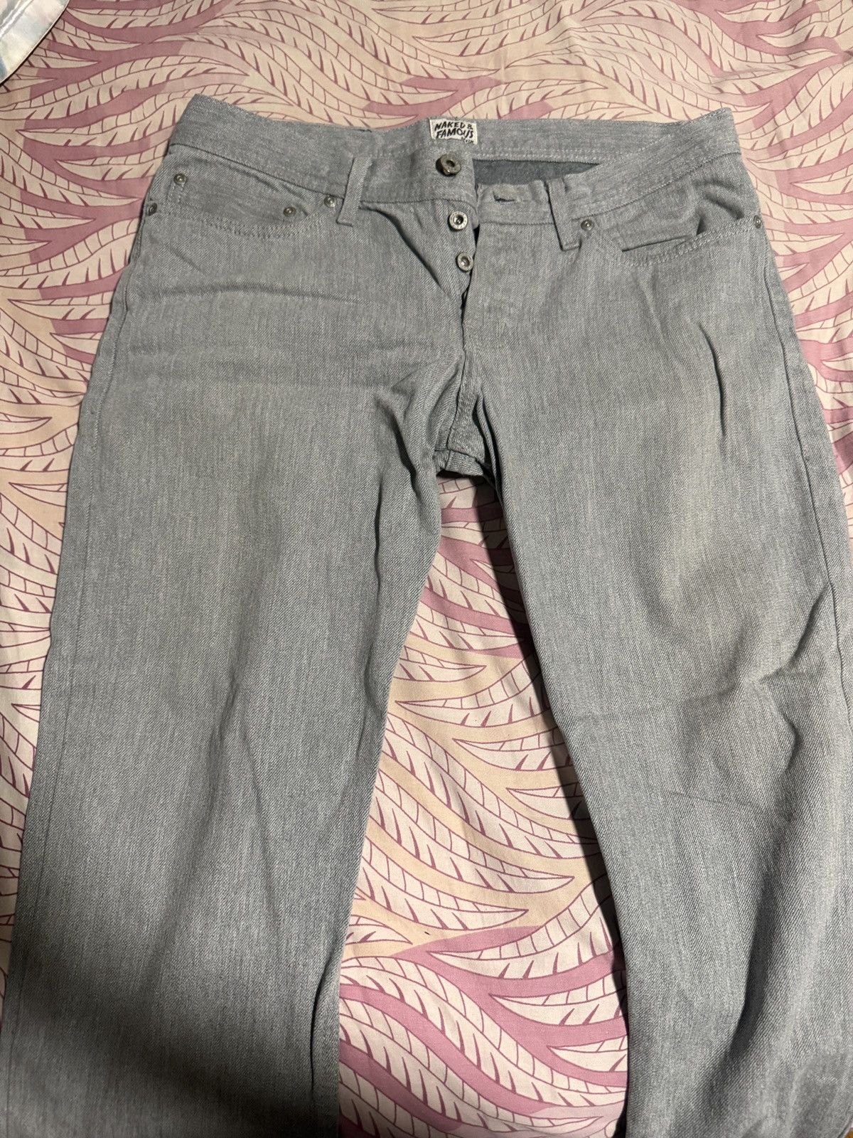 Naked & Famous Naked & Famous Arctic Selvedge Size US 33 - 4 Thumbnail