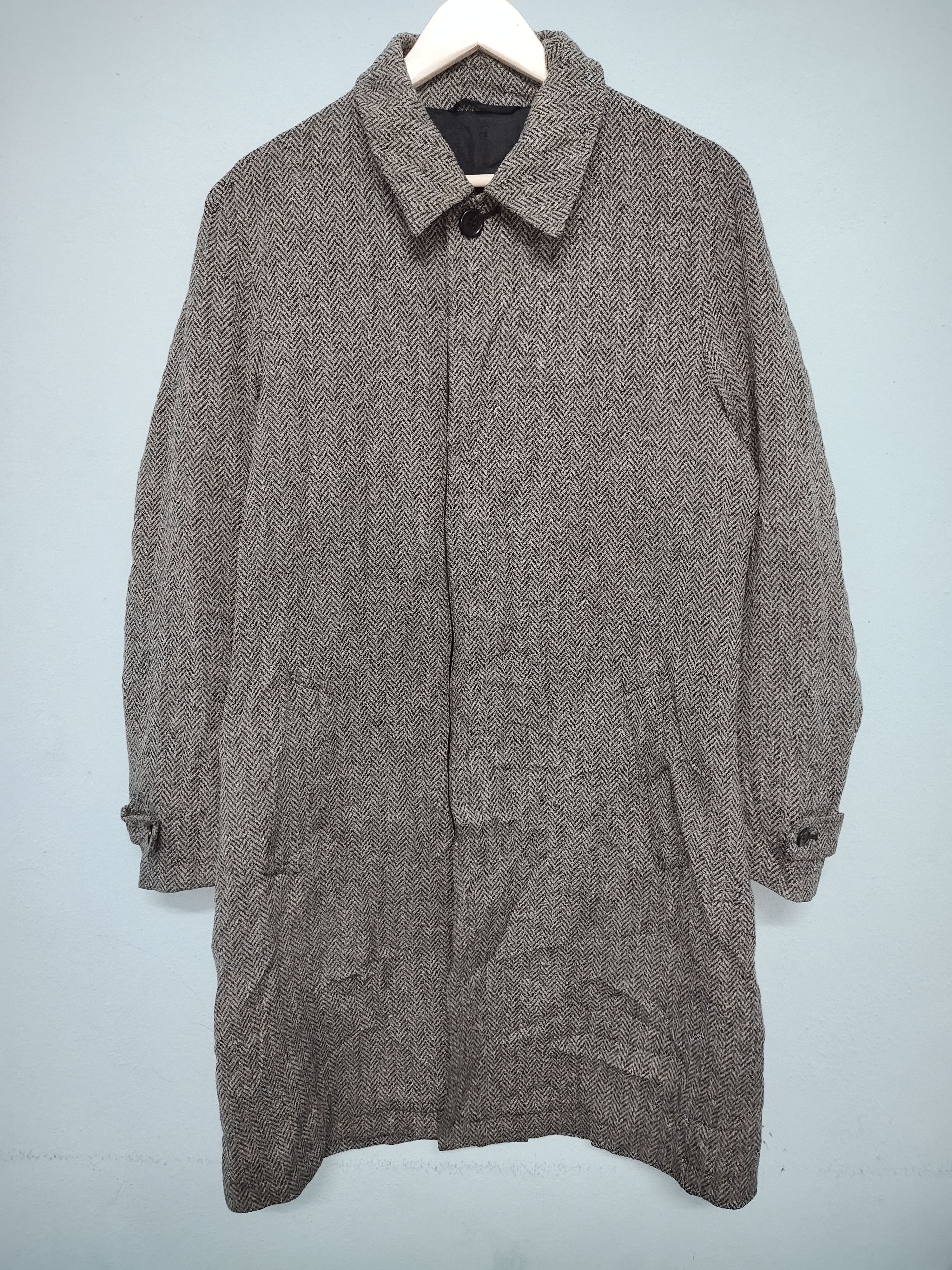 Designer × Japanese Brand × Yohji Yamamoto Yohji Yamamoto A.A.R Durban Wool Long Coat/Overcoat Size US L / EU 52-54 / 3 - 2 Thumbnail