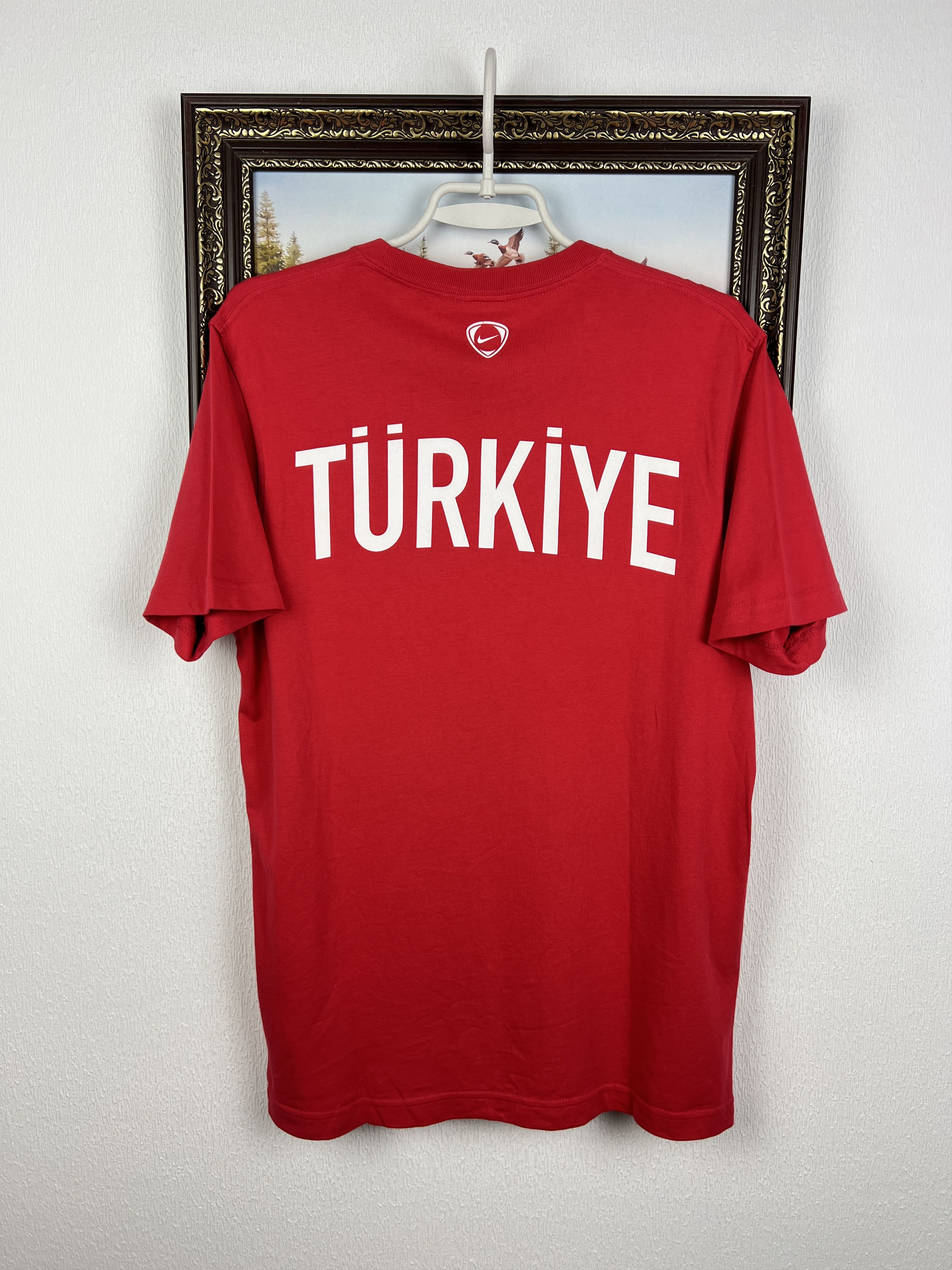 Nike Vintage World Cup Turkey Football Shirt Train Trikot Jersey Size US M / EU 48-50 / 2 - 8 Thumbnail