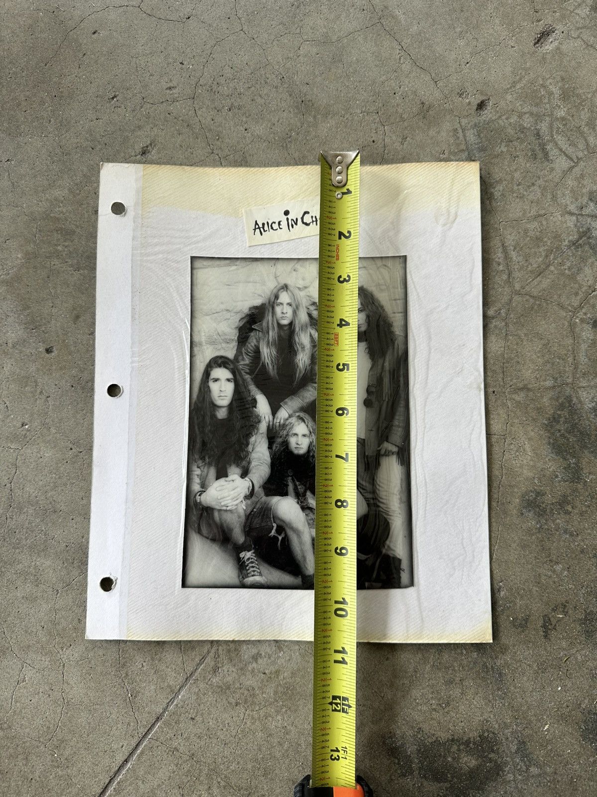 Metallica Vintage Alice In Chains Original 80s Press Photo Promo Rare Size ONE SIZE - 3 Thumbnail