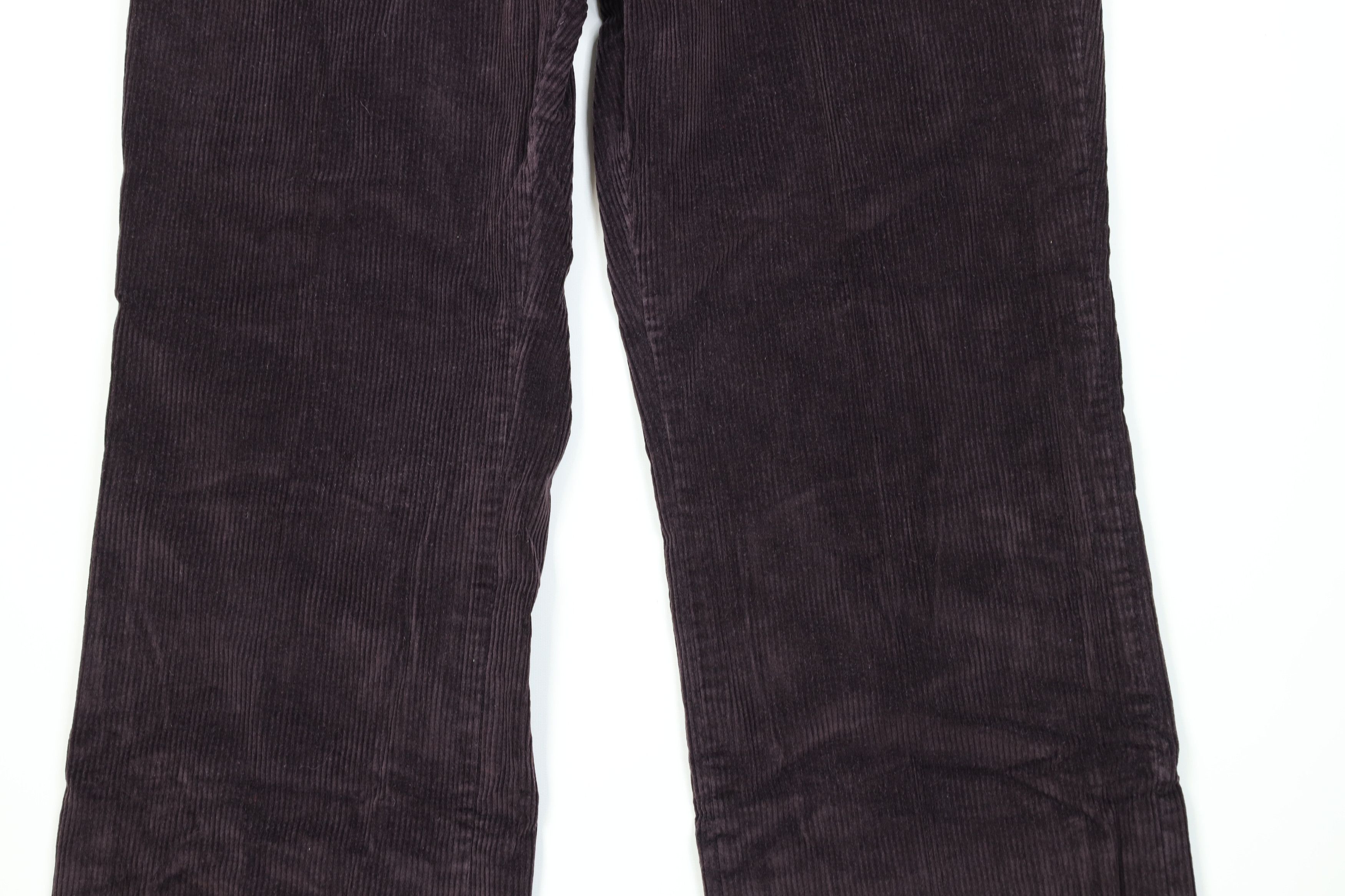 Vintage Vintage 70s Streetwear Corduroy Bell Bottoms Pants Dark USA Size US 38 / EU 54 - 3 Thumbnail