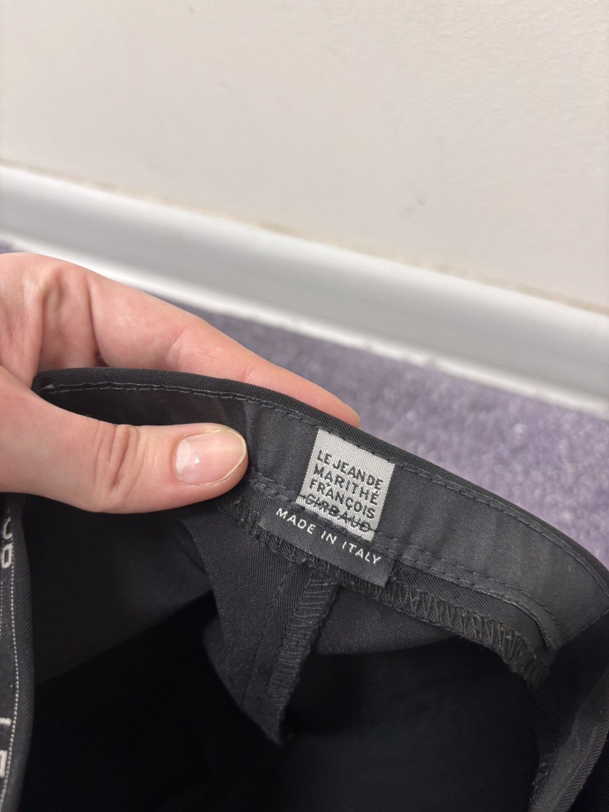 Marithe + Francois Girbaud Le Jean De Marithe Francois Girbaud Women’s Rare Black Pants Size 27" / US 4 / IT 40 - 10 Thumbnail