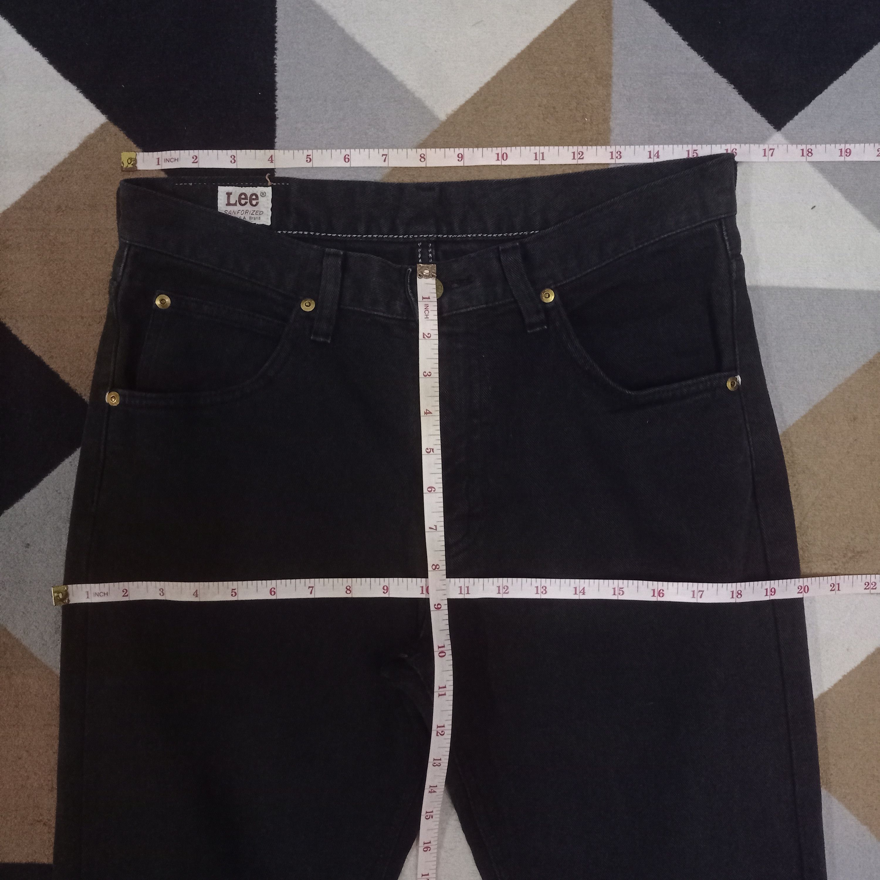 Lee Vintage Lee Riders Sanforized Loose Black Jeans 32x32 Size US 32 / EU 48 - 9 Thumbnail