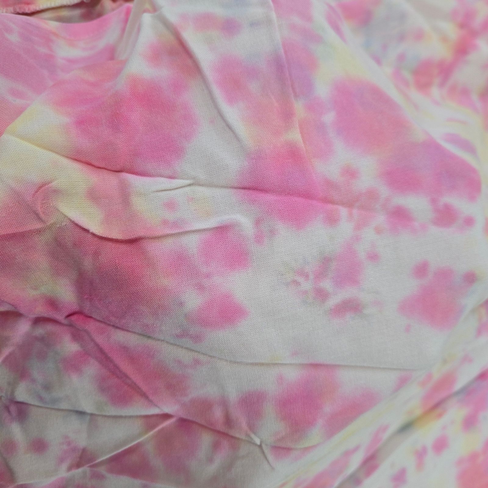 Other Pink White Tie Dye Off the Shoulder Dress Size Medium Size M / US 6-8 / IT 42-44 - 10 Thumbnail