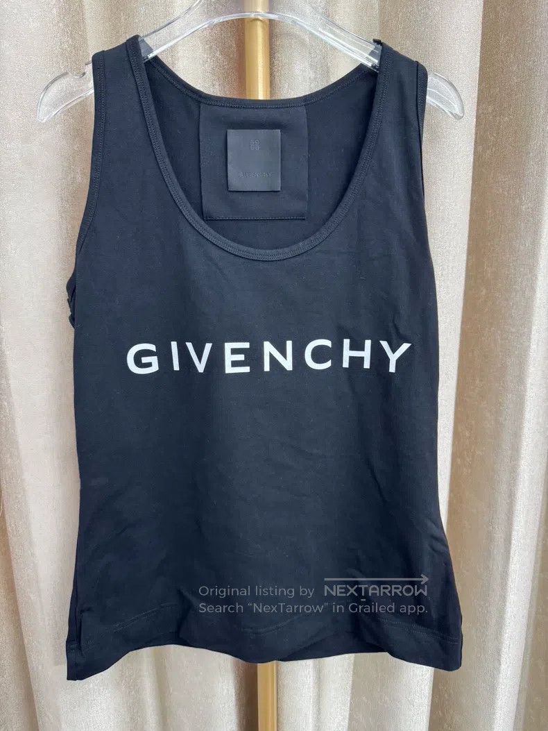 Givenchy Givenchy Logo Printed Strapless Vest Size L / US 10 / IT 46 - 1 Thumbnail