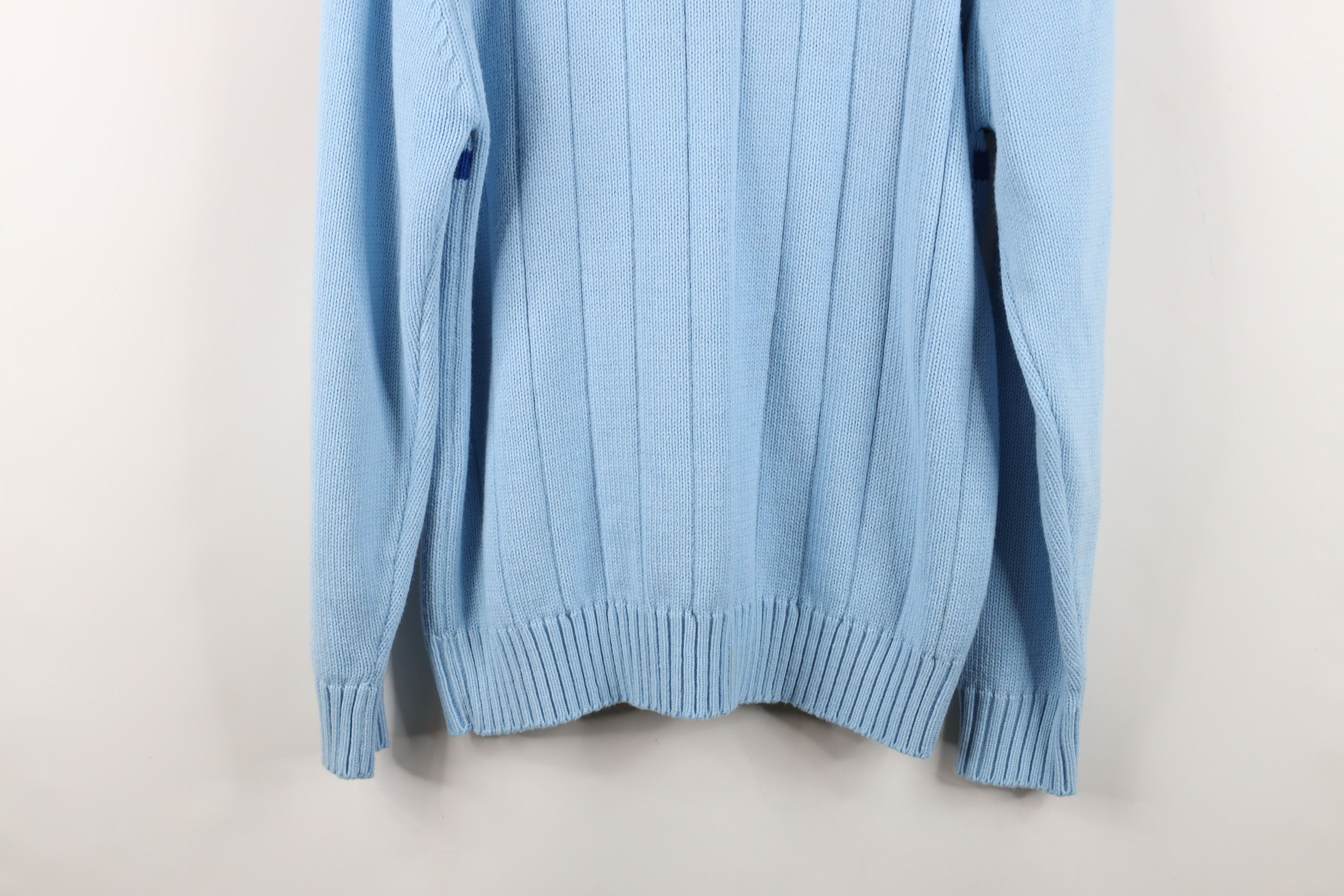 Southpole Vintage 90s Y2K Southpole Ribbed Knit Half Zip Sweater Size US M / EU 48-50 / 2 - 12 Thumbnail