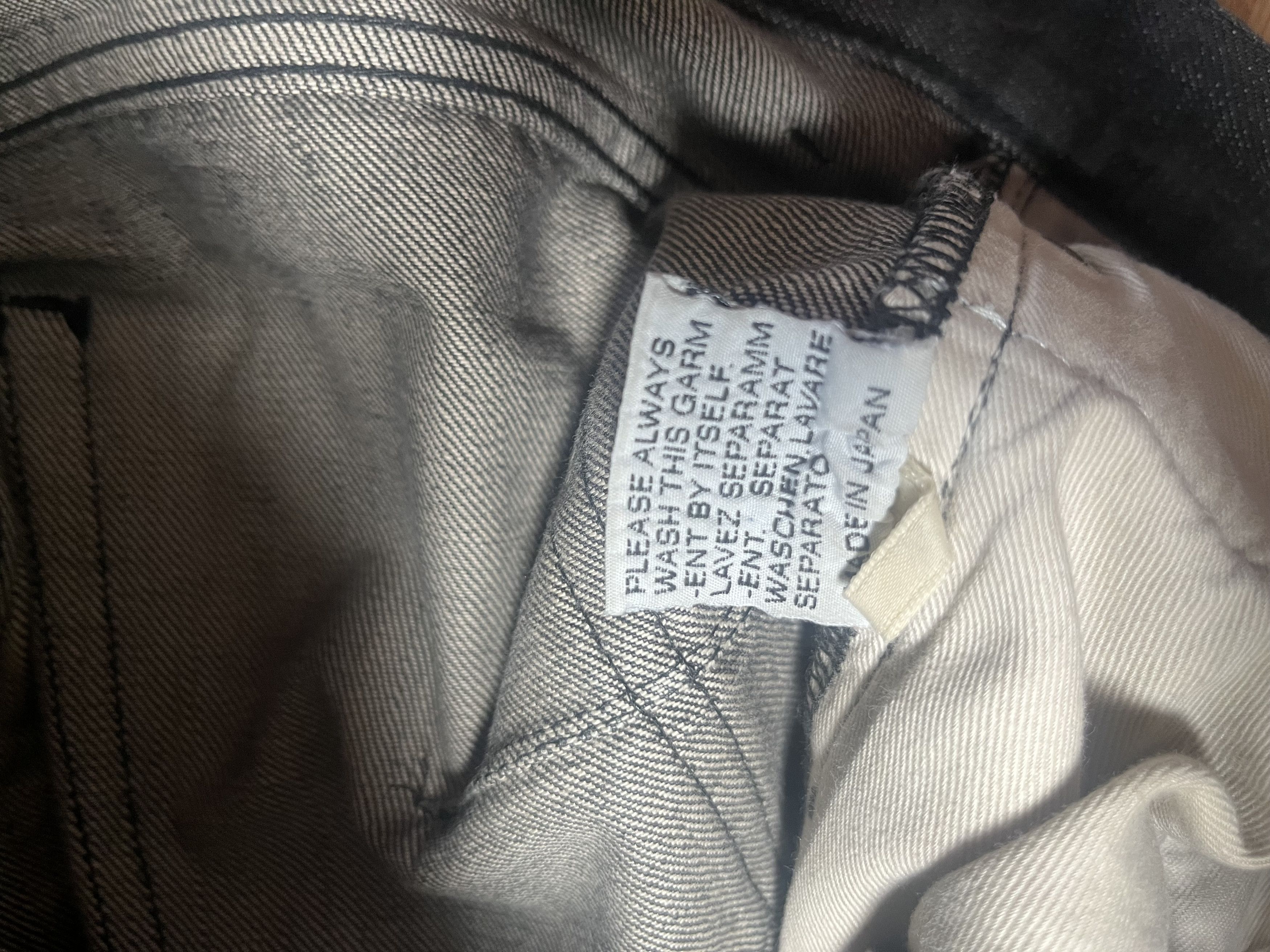 Dior Dior homme AW04 hedi slimane clawmarks Size US 29 - 4 Thumbnail