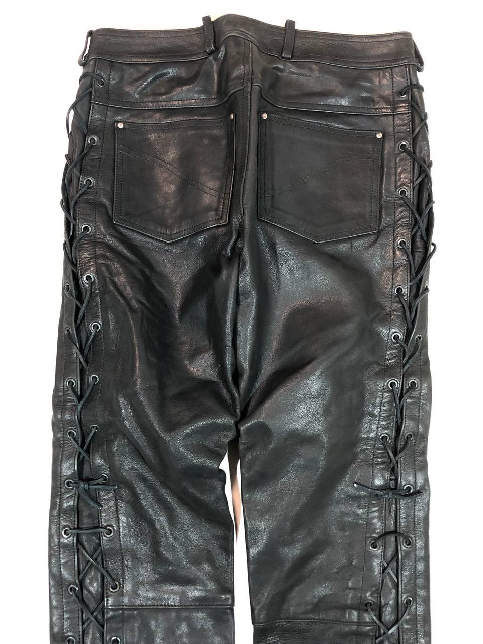 Leather AJS Leather Moto Racing Pants Vintage Size US 32 / EU 48 - 9 Thumbnail