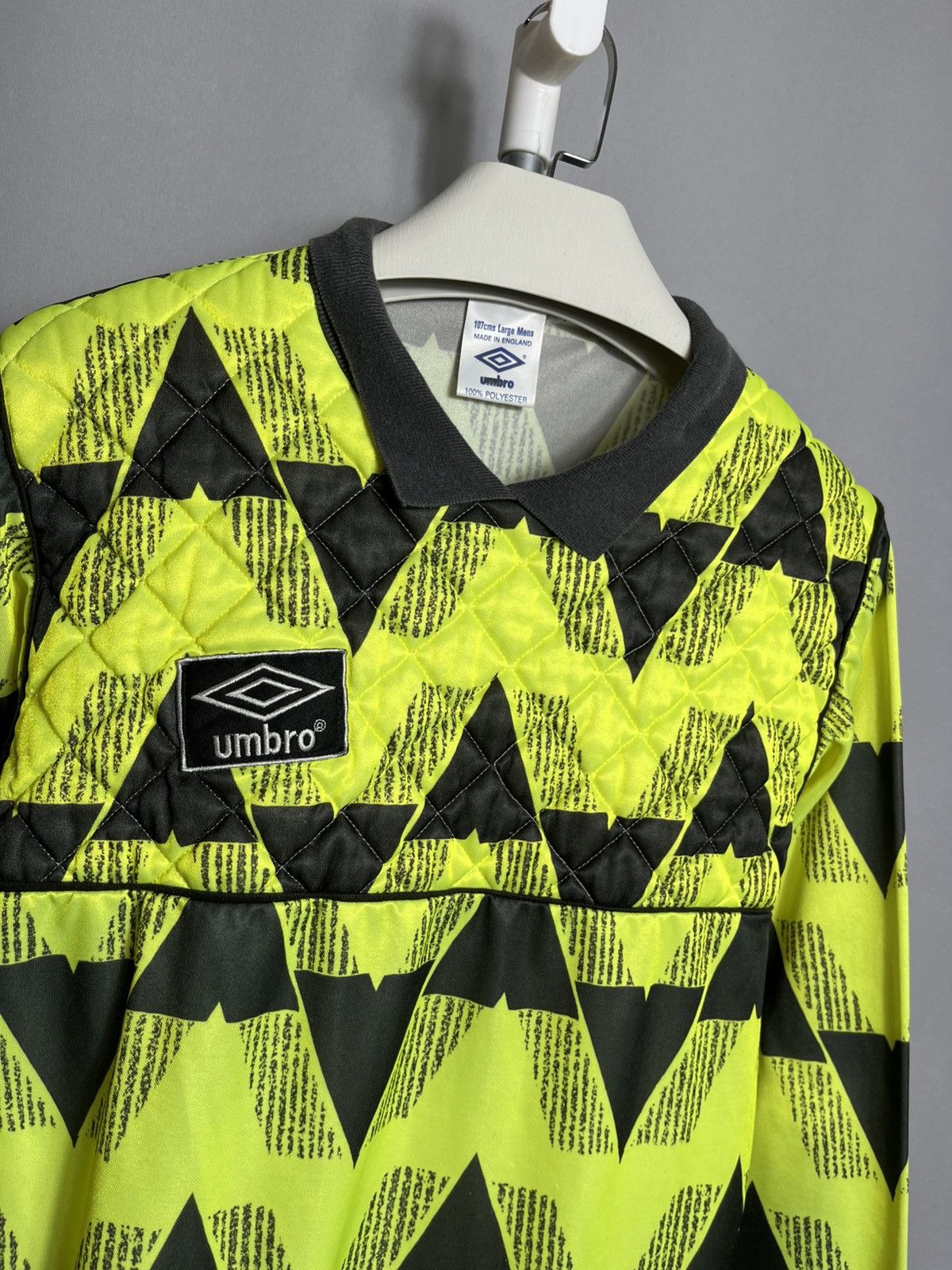 Umbro Matchworn 1990 1991 Umbro Goalkeeper Galatasaray Shirt #1 Size US L / EU 52-54 / 3 - 3 Thumbnail