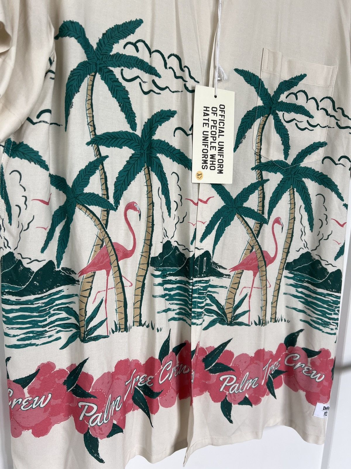 Designer Duvin x Palm Tree Crew Button Up Cabana Shirt Size US M / EU 48-50 / 2 - 4 Thumbnail