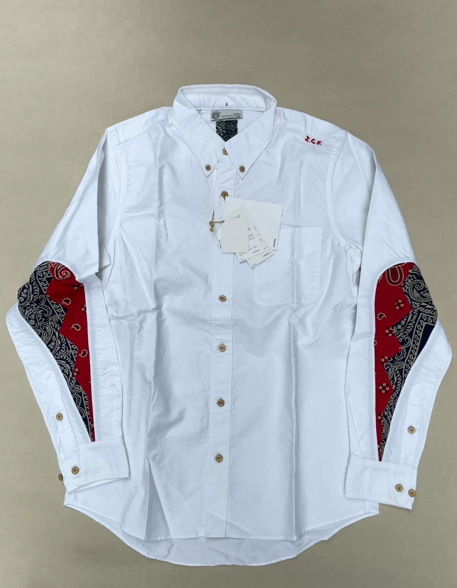 Visvim Visvim Albacore L/S Bandana Patch Shirt Size US M / EU 48-50 / 2 - 1 Thumbnail