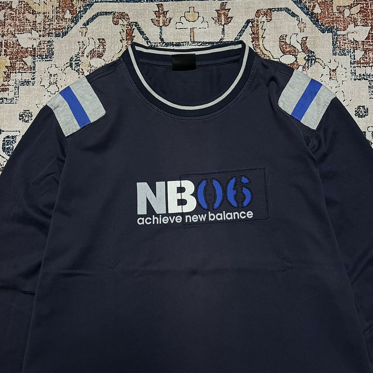 New Balance × Vintage Vintage NB 06 Achieve New Balance Longsleeve Size US L / EU 52-54 / 3 - 2 Thumbnail