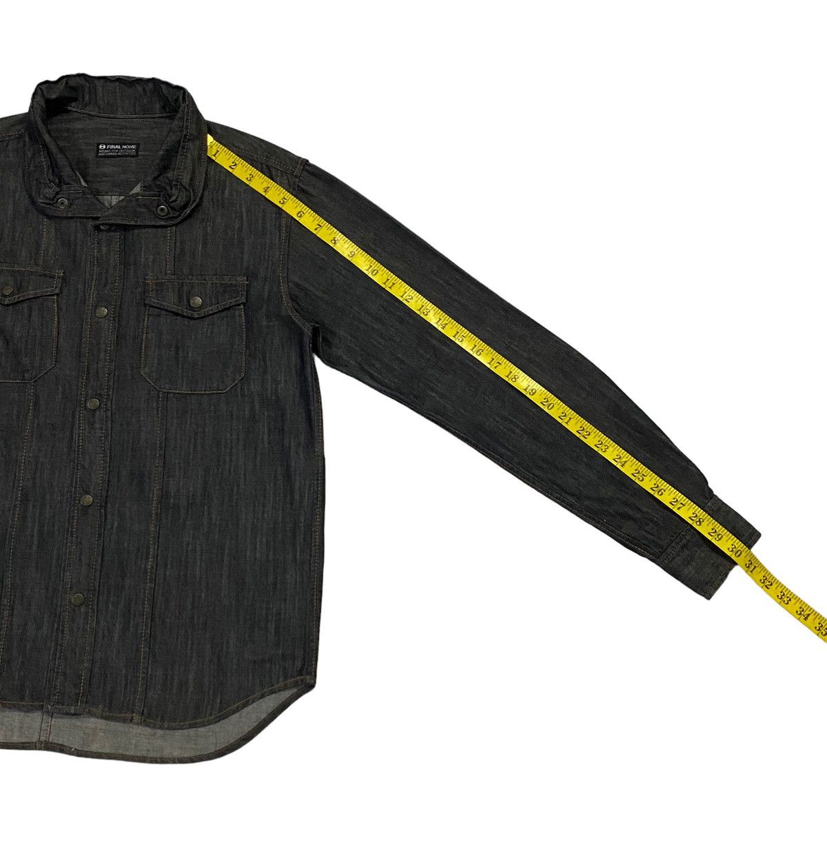 Final Home Final Home Denim Snap Button Ups Shirt Size US S / EU 44-46 / 1 - 8 Thumbnail