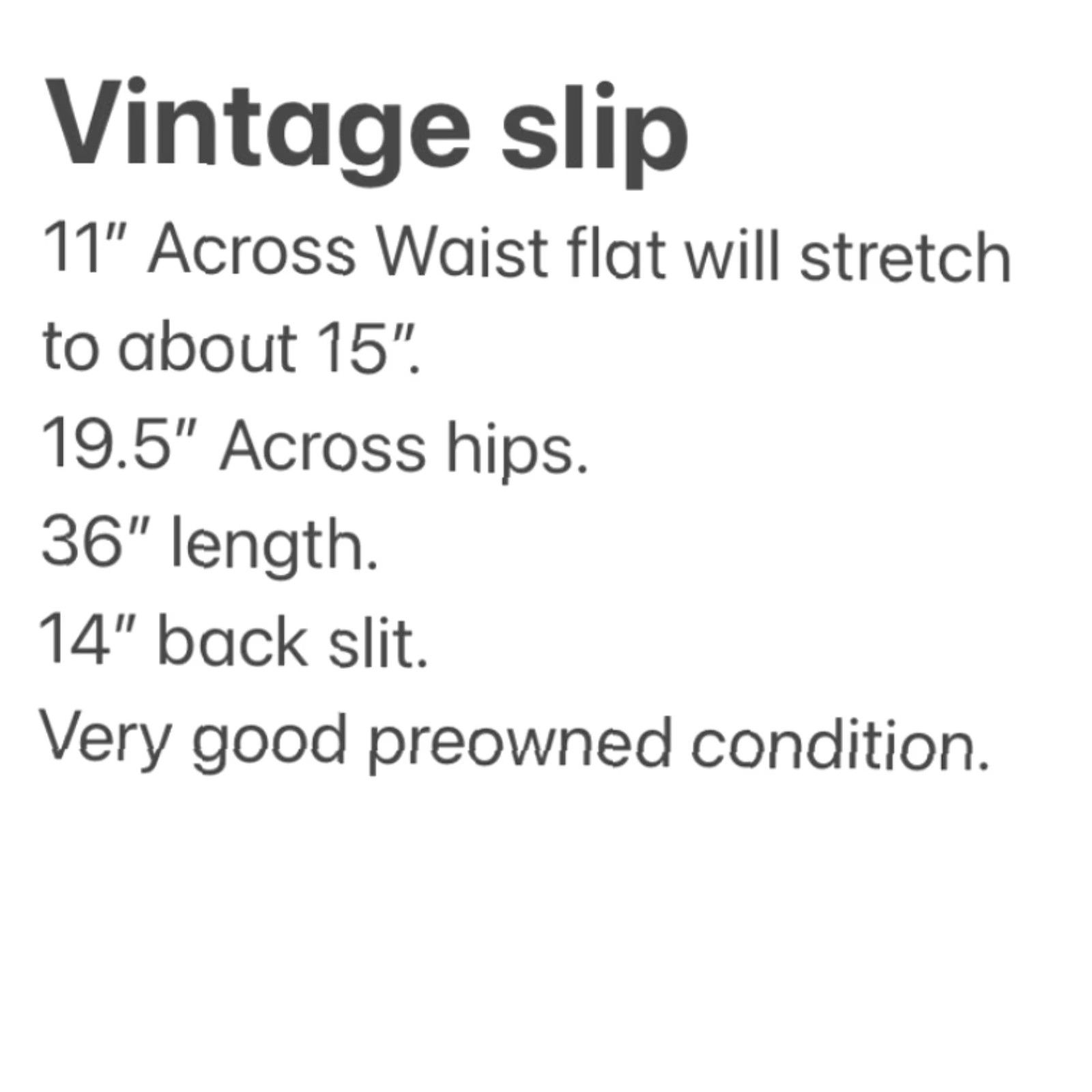 Vintage VINTAGE Vassarette M Antron Nylon Black 36" Long Half Slip Lace Trim Made in USA Size ONE SIZE - 8 Thumbnail