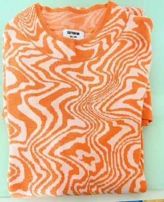 Other Knit Sweater-style Pullover Shift Dress Funtasia Funky Retro Size XS / US 0-2 / IT 36-38 - 3 Thumbnail