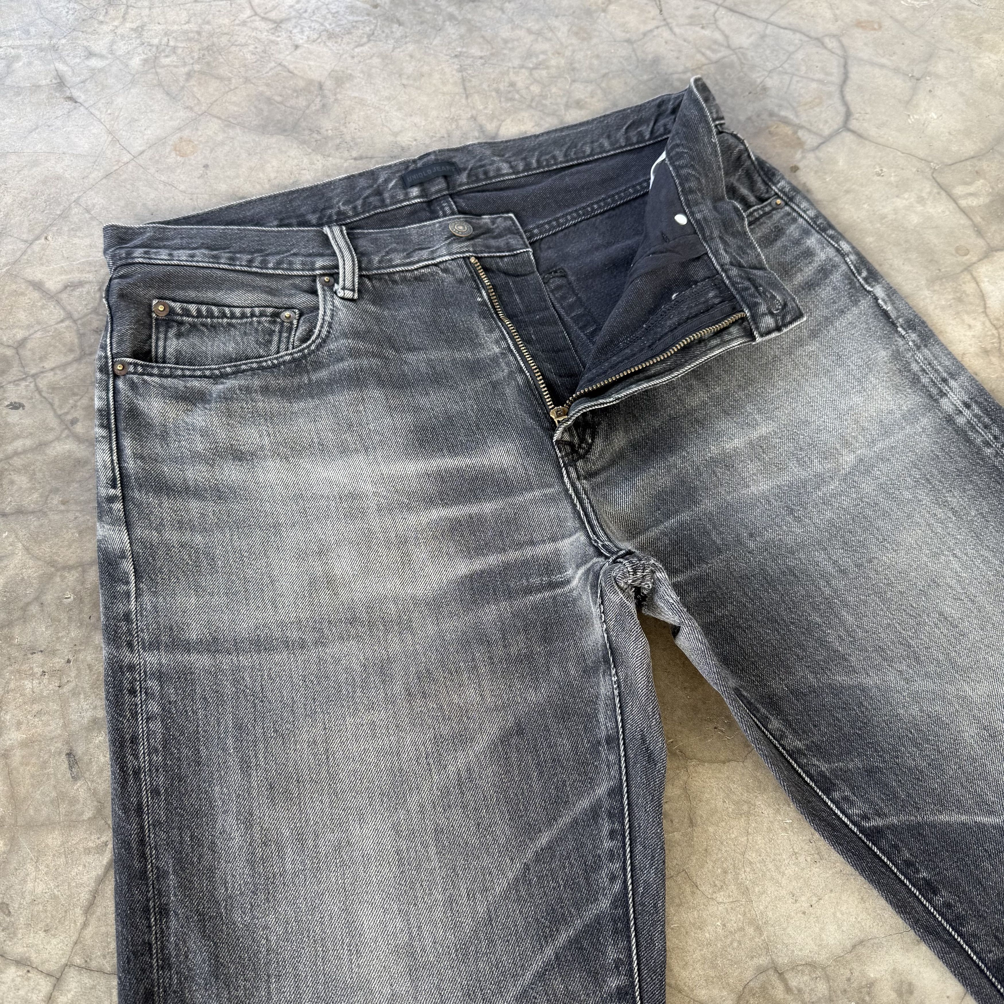 Japanese Brand W36x29 Vintage Japanese Black Denim Jean Pants Size US 36 / EU 52 - 7 Thumbnail