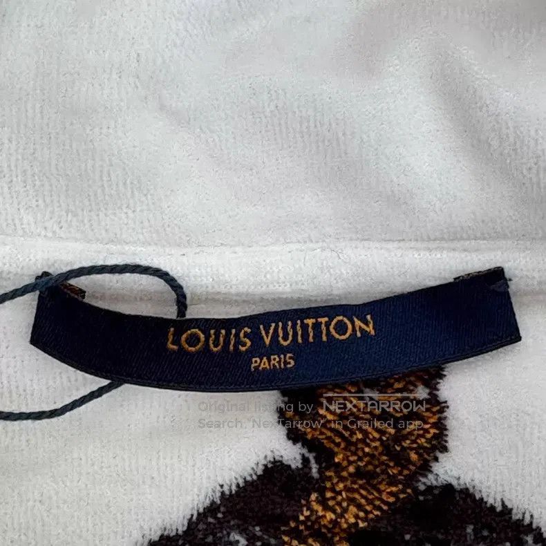 Louis Vuitton Louis Vuitton White Cartoon Pedestrian Flocked Hoodie Size US M / EU 48-50 / 2 - 3 Thumbnail