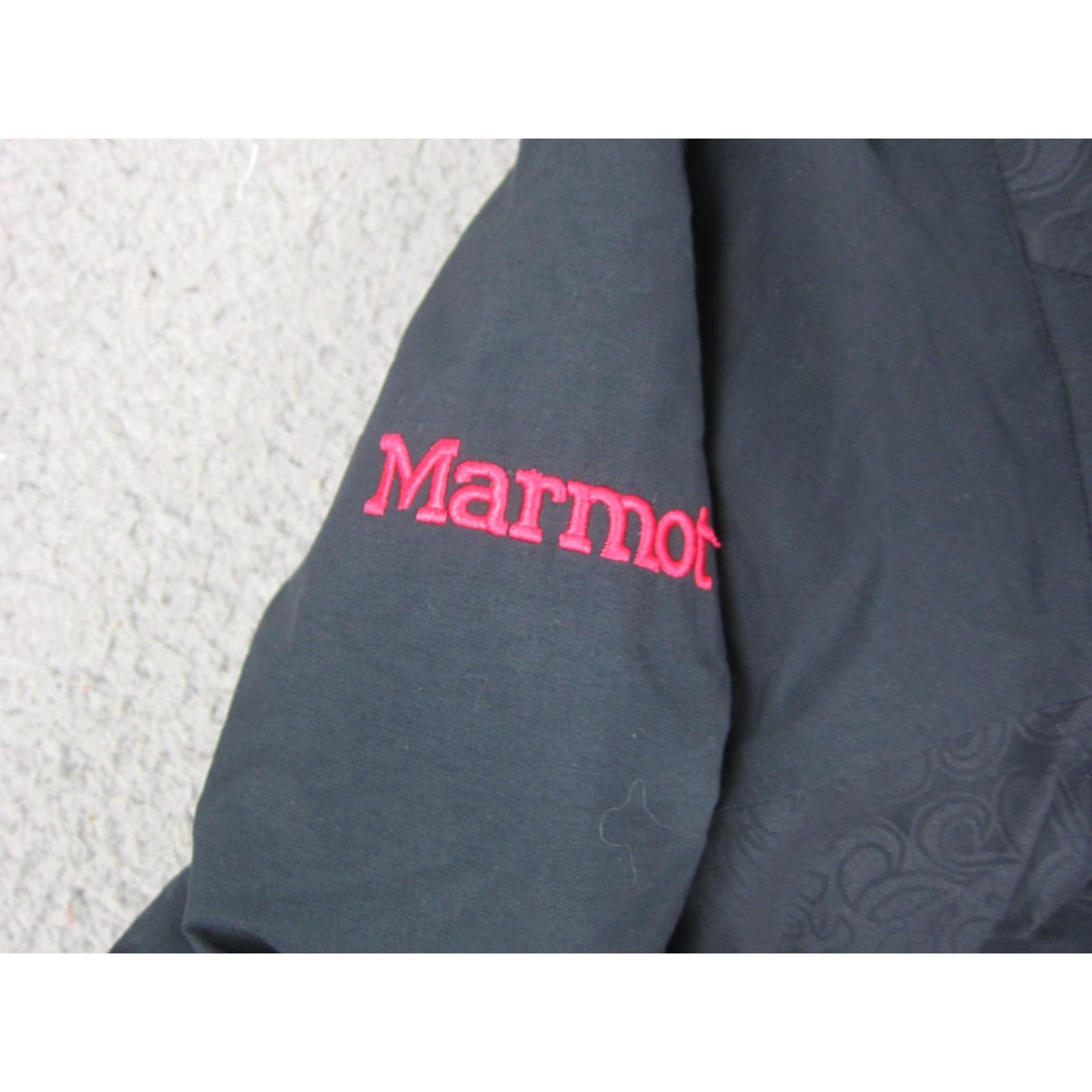 Marmot Marmot Womens Jacket Small Black Membrain Full Zip Windbreaker Hooded Raincoat Size S / US 4 / IT 40 - 4 Thumbnail