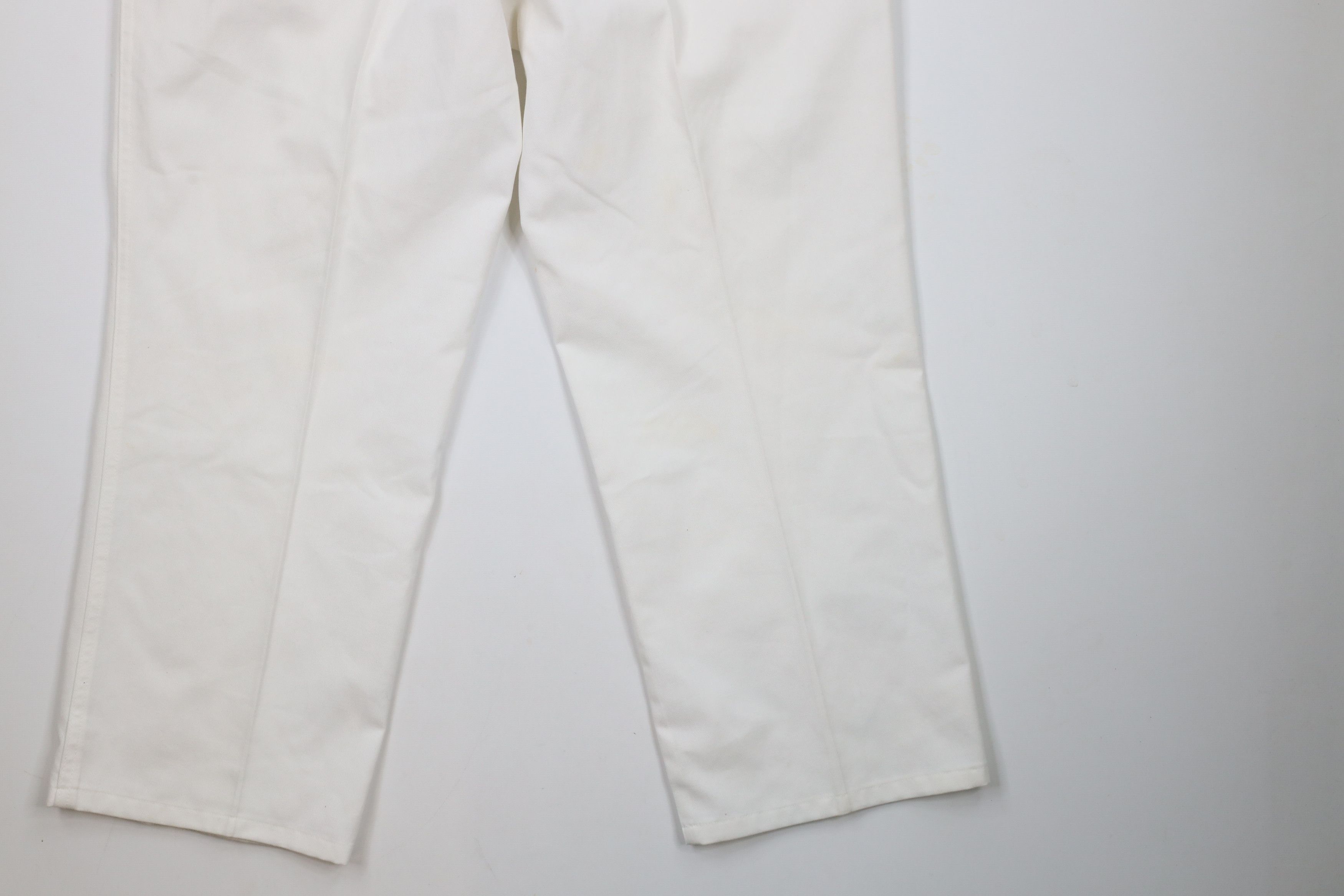 Vintage Vintage 90s Streetwear Wide Leg Chino Pants Trousers White Size US 38 / EU 54 - 12 Thumbnail