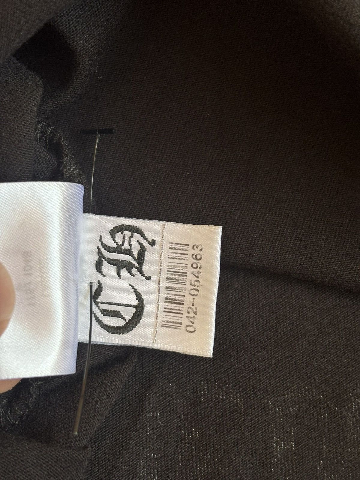 Chrome Hearts Chrome Hearts Black Miami Horseshoe Tee Size US L / EU 52-54 / 3 - 10 Thumbnail
