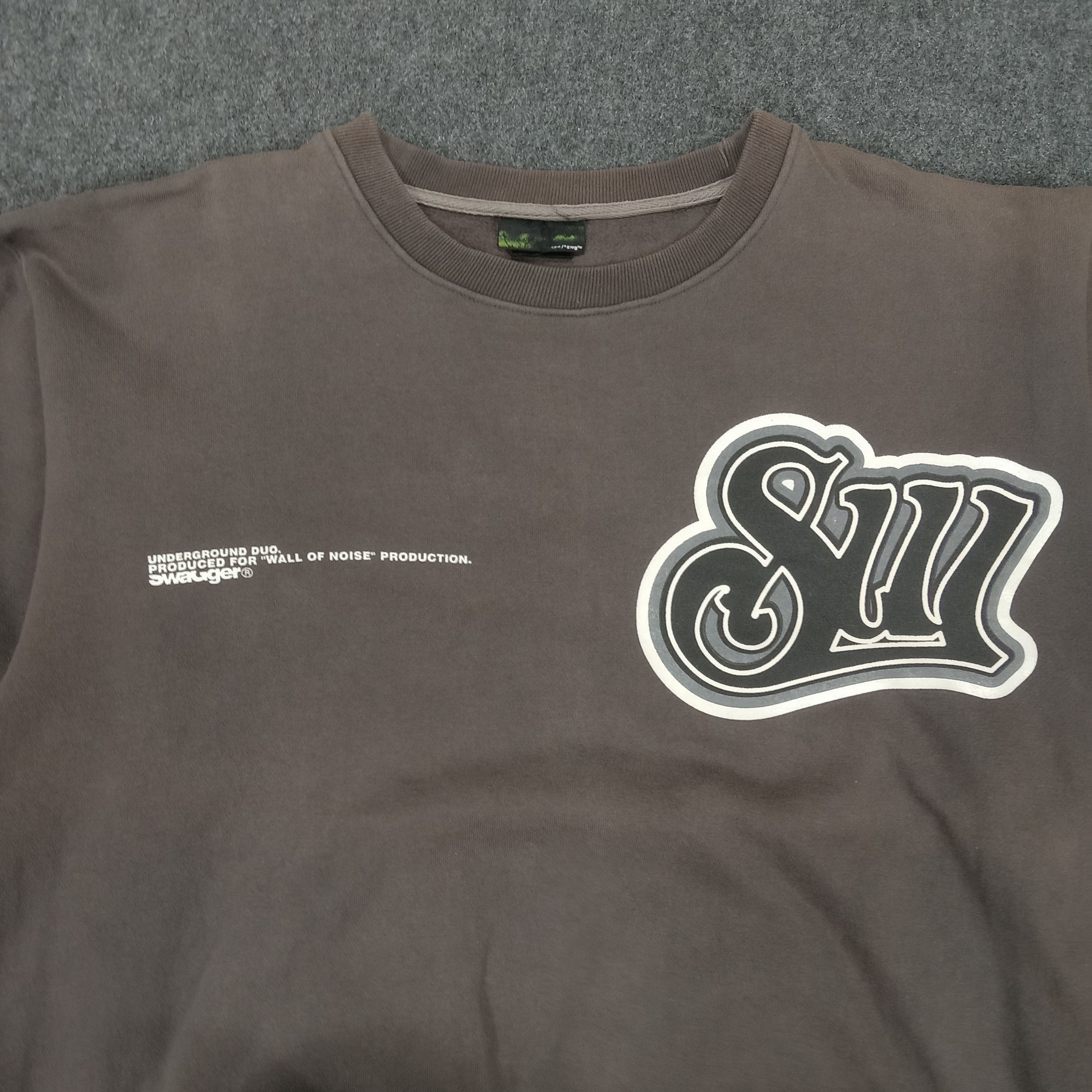 Japanese Brand × Swagger × Vintage Swagger Japanese Style Streetwear Sweatshirt Size US XL / EU 56 / 4 - 2 Thumbnail