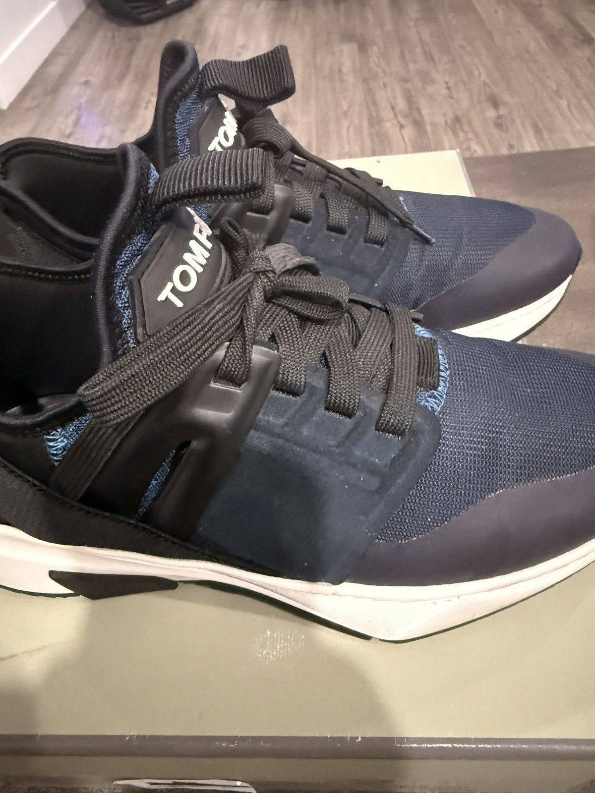 Tom Ford Tom Ford Jago Sneakers suede leather size 7 Made in italy Size US 7 / EU 40 - 9 Thumbnail